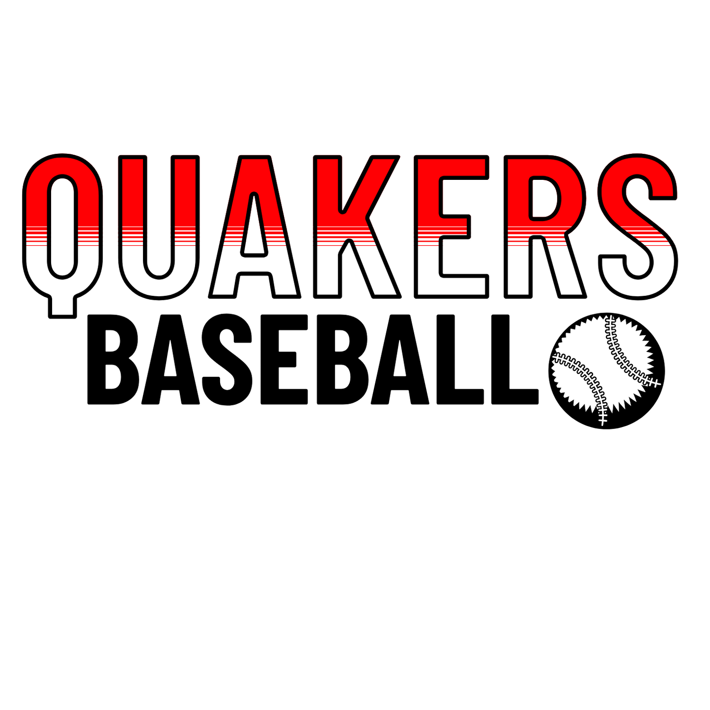 SALEM QUAKERS BASEBALL 64000 Gildan Softstyle® T-Shirt 18