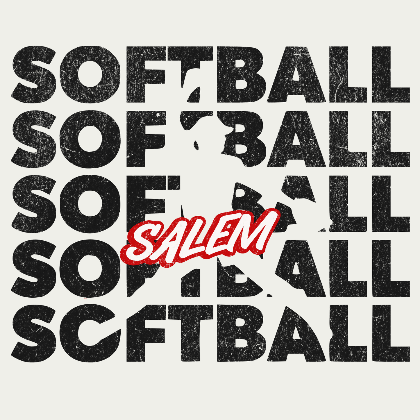 SALEM QUAKERS SOFTBALL Port & Company® Core Fleece Crewneck Sweatshirt 19