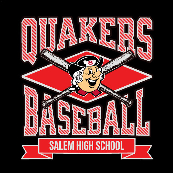 QUAKERS BASEBALL PC78 Port & Company® Core Fleece Crewneck Sweatshirt 2