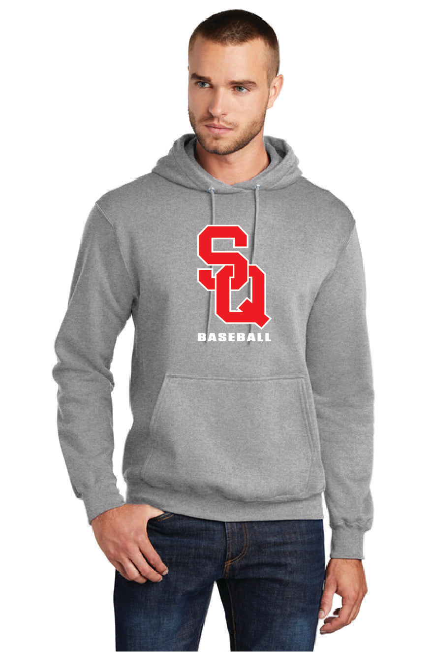 SQ LOGO PC78H Port & Company® Core Fleece Pullover Hooded Sweatshirt 3