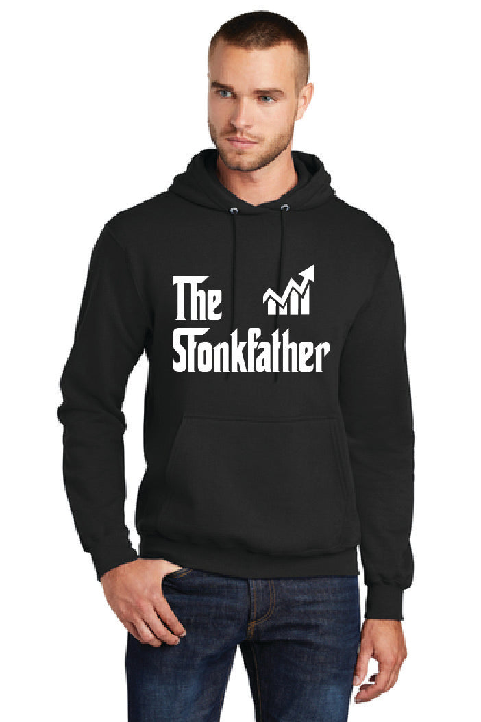 THE STONK FATHER Port & Company® Core Fleece Pullover Hooded Sweatshirt 8