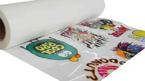 DTF Transfer Film 12" x 328FT Double-Side Hot Peel – 3 Sec Press, Instant Peel Film