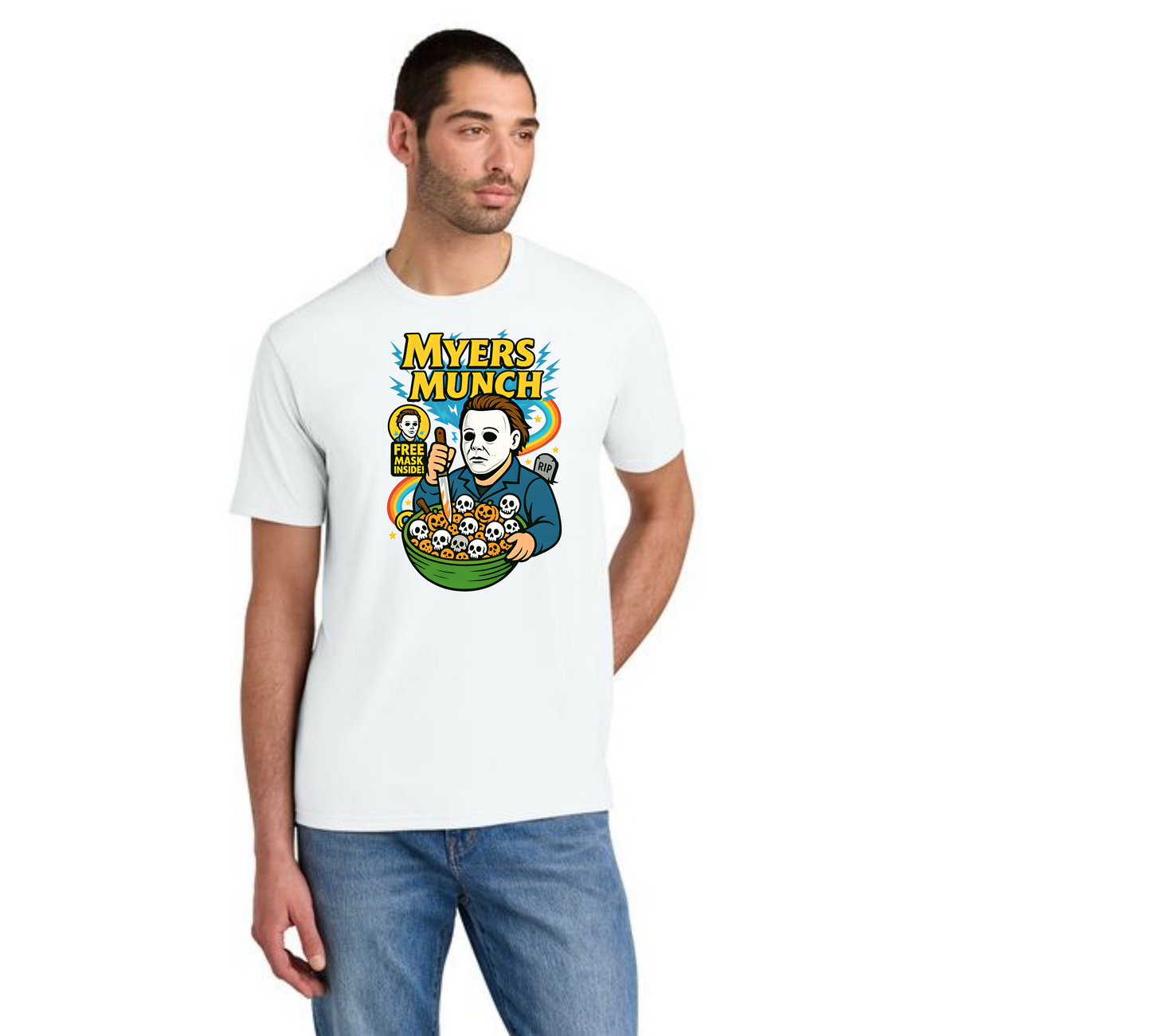 HALLOWEEN MYERS MUNCH DM130 District ® Perfect Tri Tee HW-3