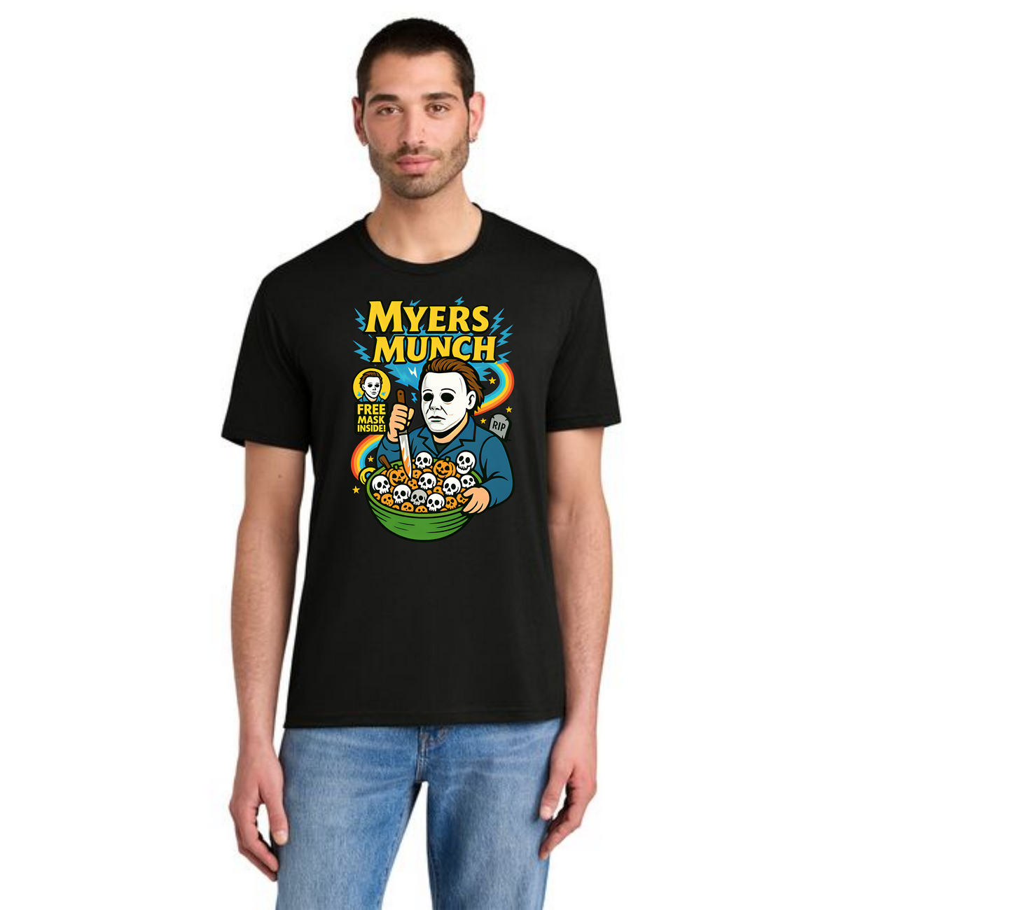 HALLOWEEN MYERS MUNCH DM130 District ® Perfect Tri Tee HW-3