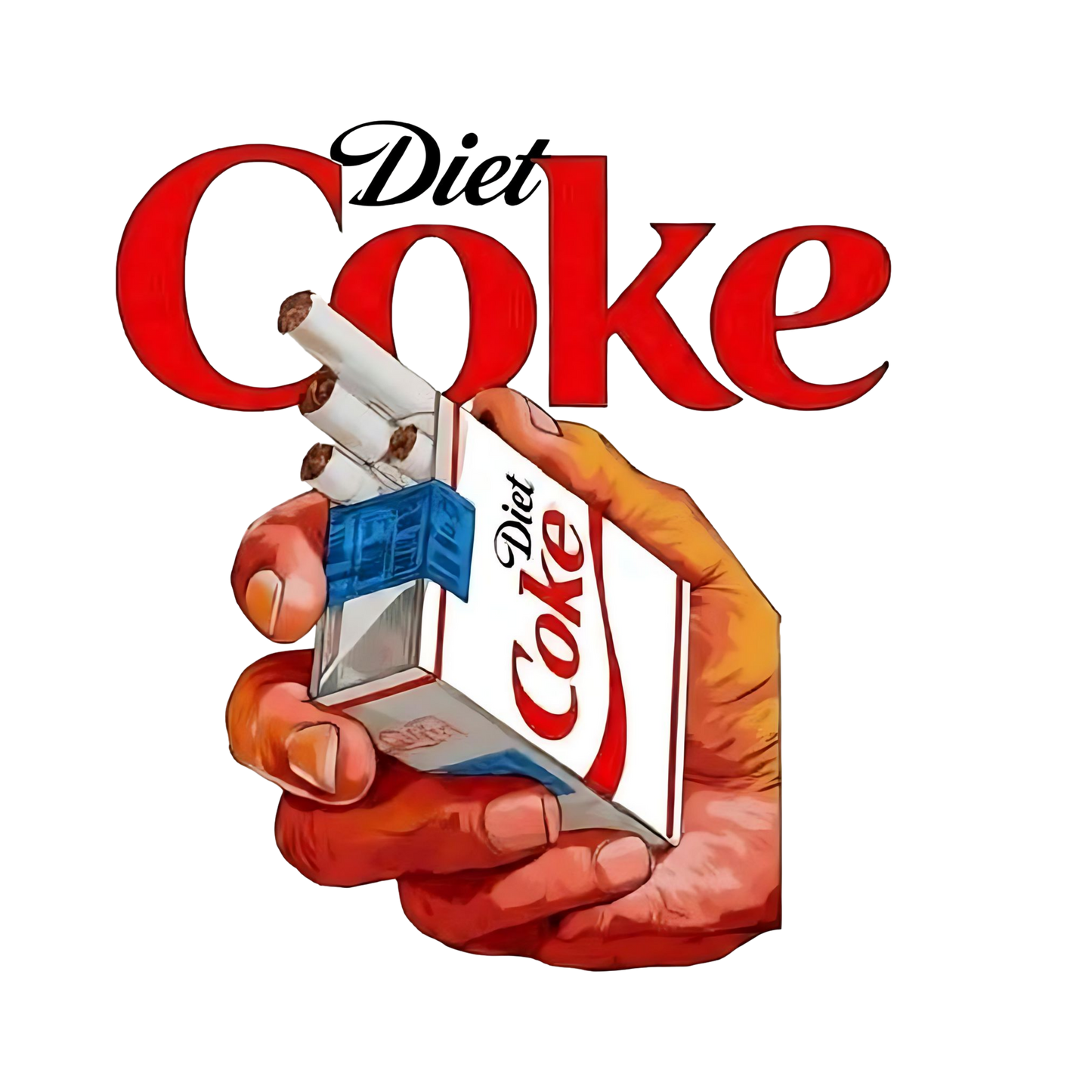 DIET COKE CIG PC55LS Port & Company® Long Sleeve Core Blend Tee 1