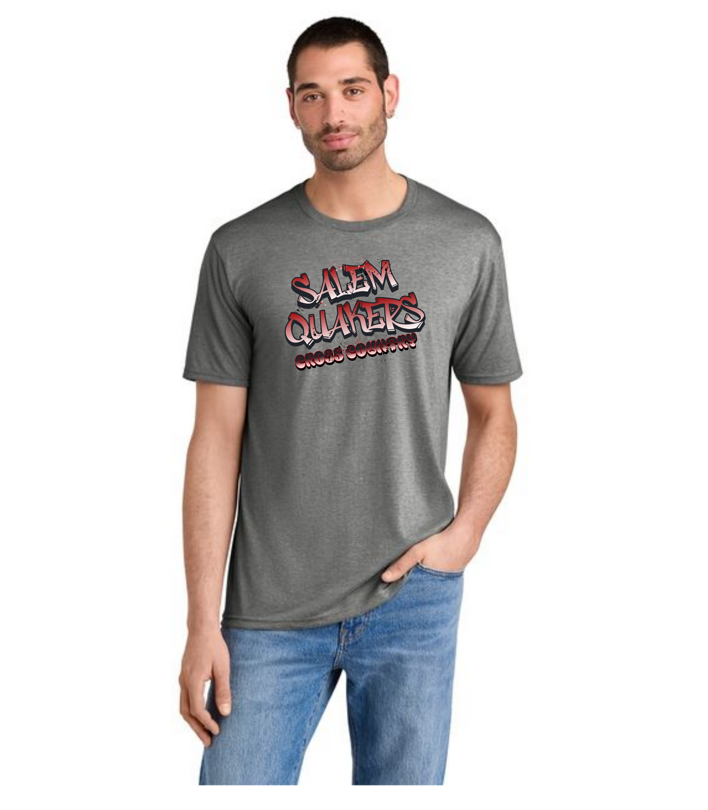 SALEM QUAKERS CROSS COUNTRY Gildan Softstyle® T-Shirt 5