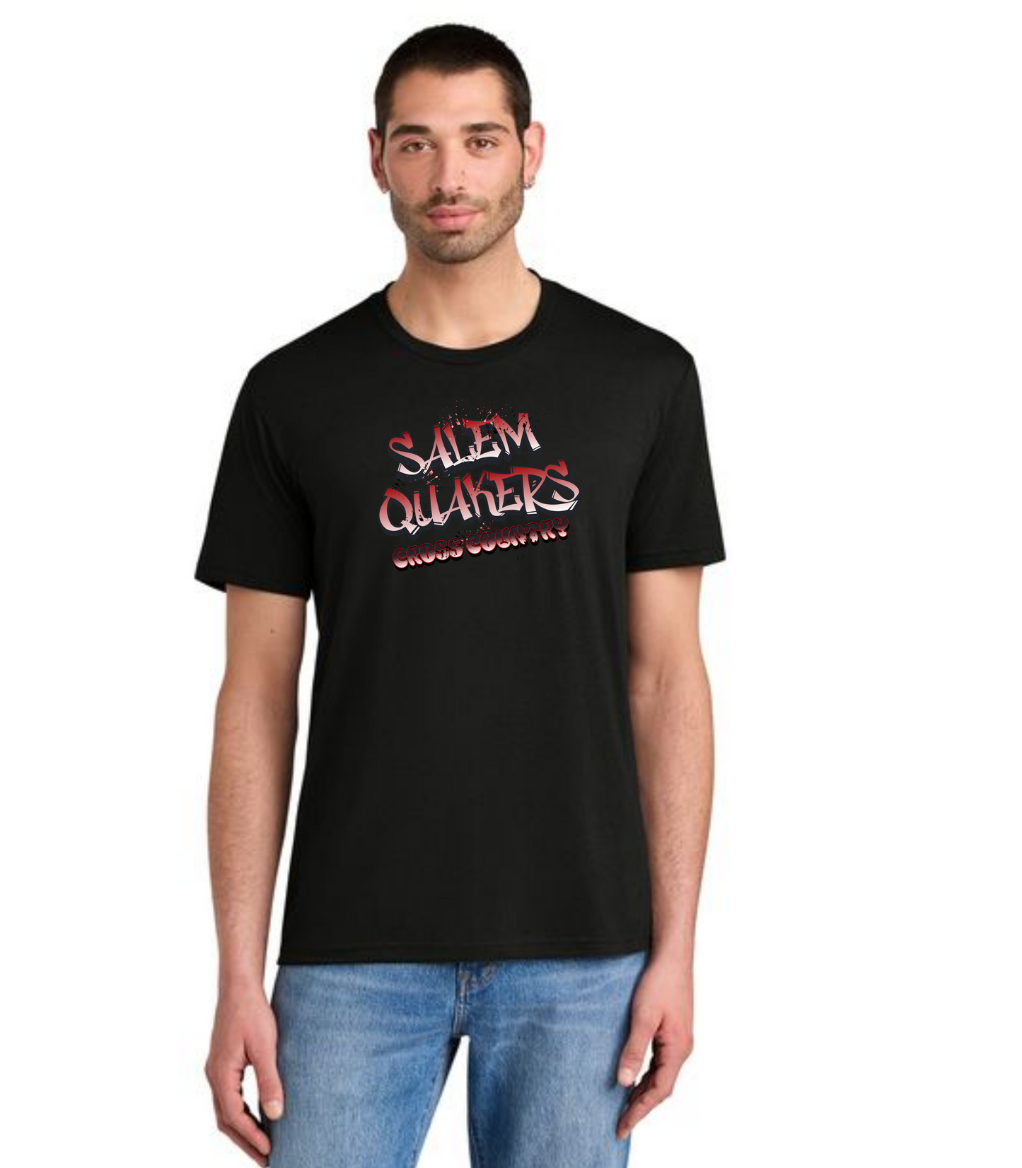 SALEM QUAKERS CROSS COUNTRY Gildan Softstyle® T-Shirt 5