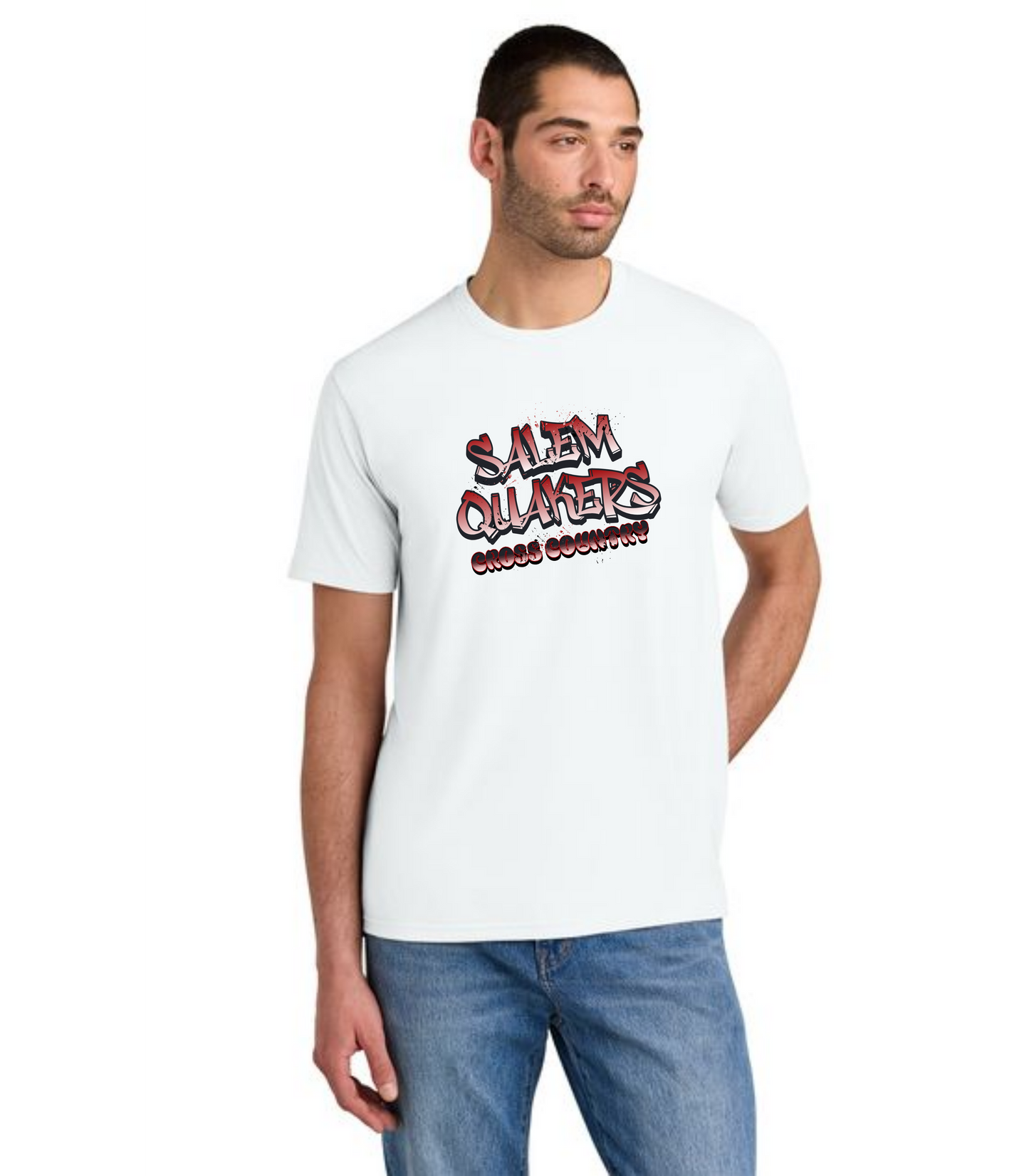 SALEM QUAKERS CROSS COUNTRY Gildan Softstyle® T-Shirt 5