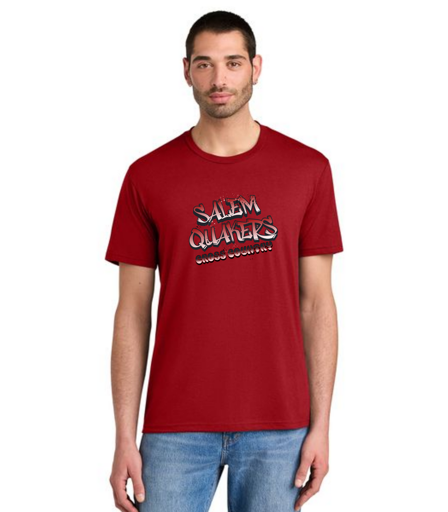 SALEM QUAKERS CROSS COUNTRY Gildan Softstyle® T-Shirt 5