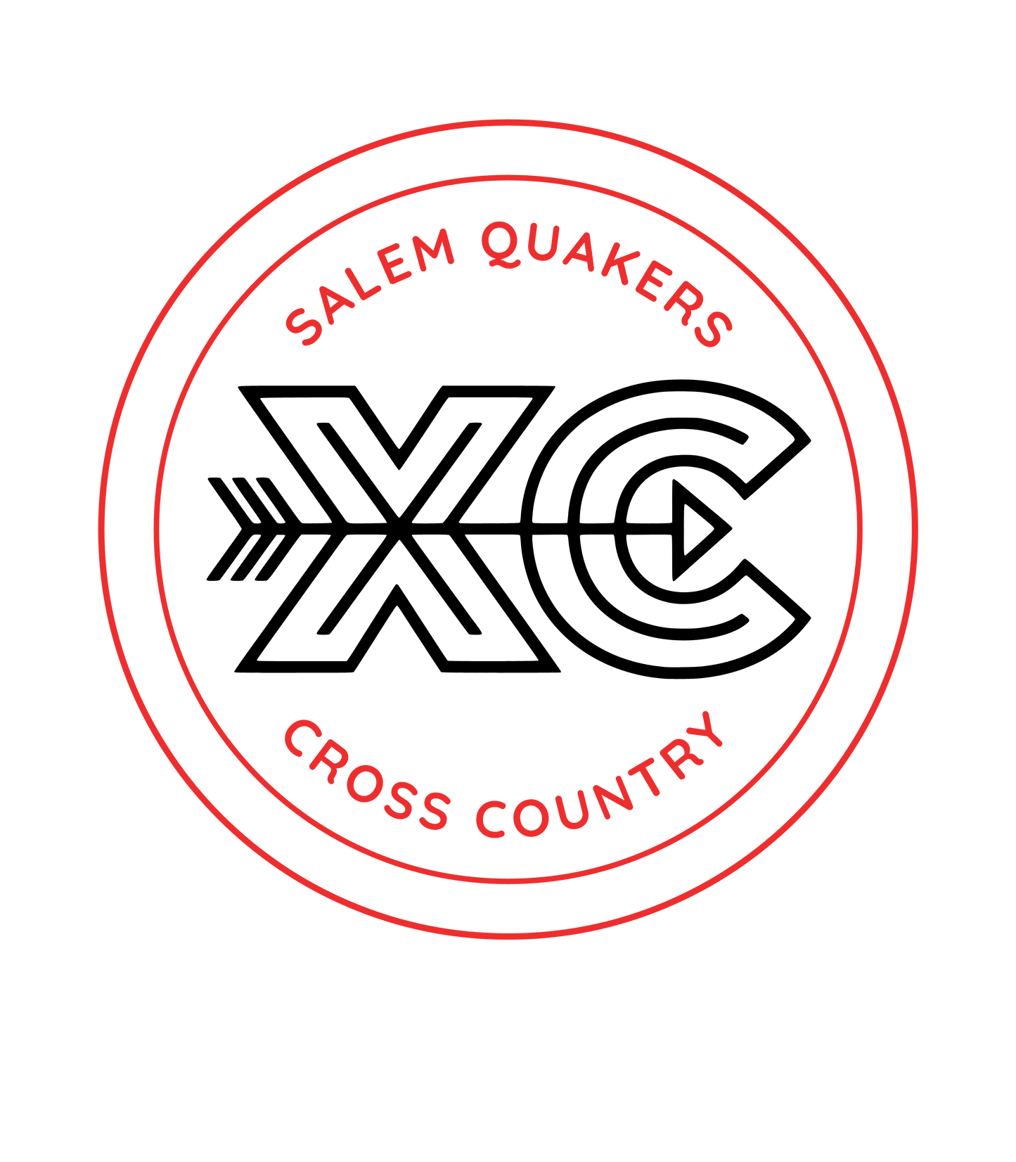 SALEM QUAKERS CROSS COUNTRY Gildan Softstyle® T-Shirt 7