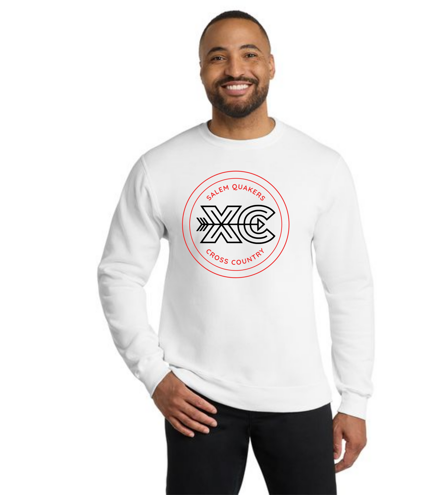 SALEM QUAKERS CROSS COUNTRY PC78 Port & Company® Core Fleece Crewneck Sweatshirt 7