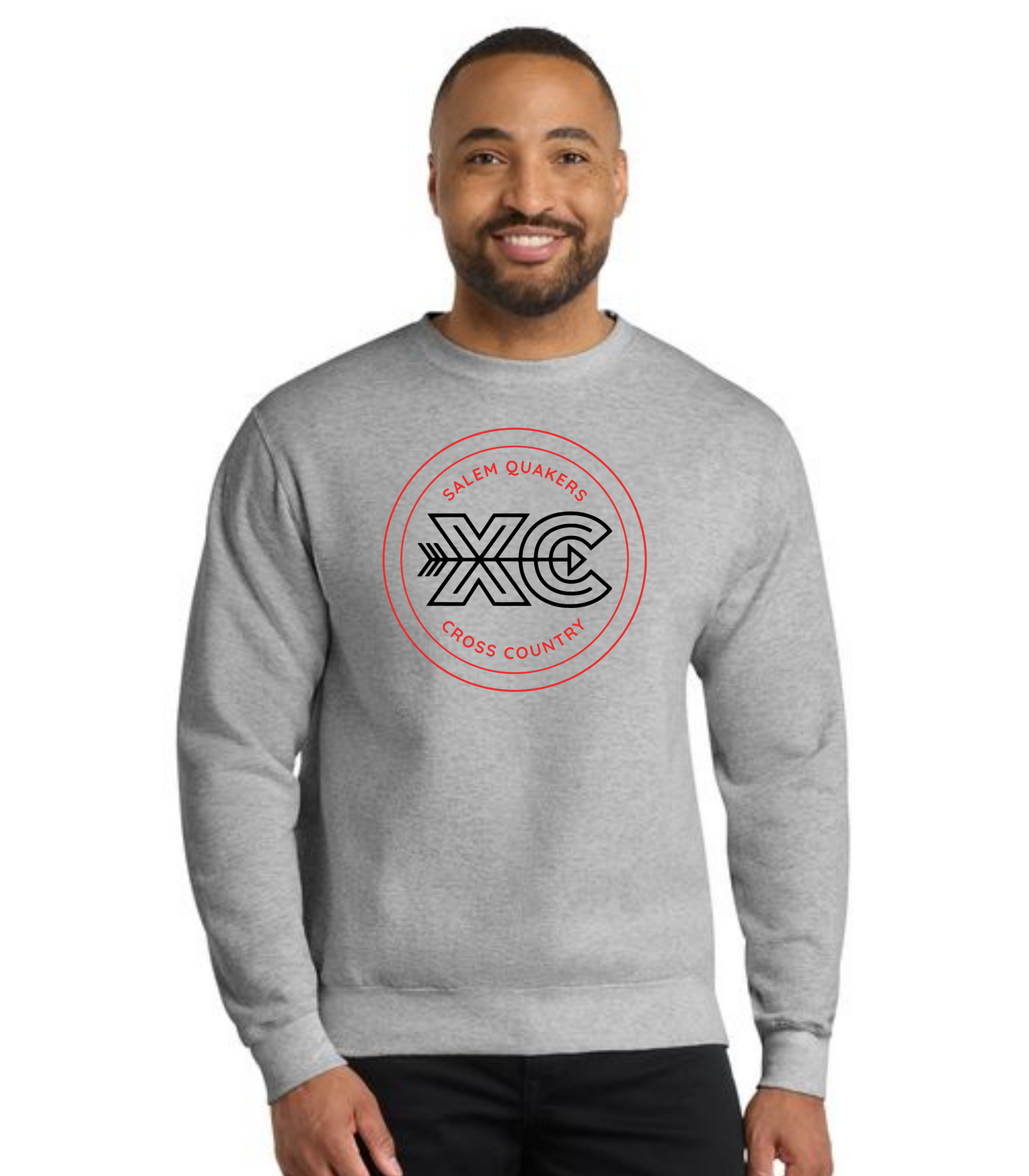 SALEM QUAKERS CROSS COUNTRY PC78 Port & Company® Core Fleece Crewneck Sweatshirt 7