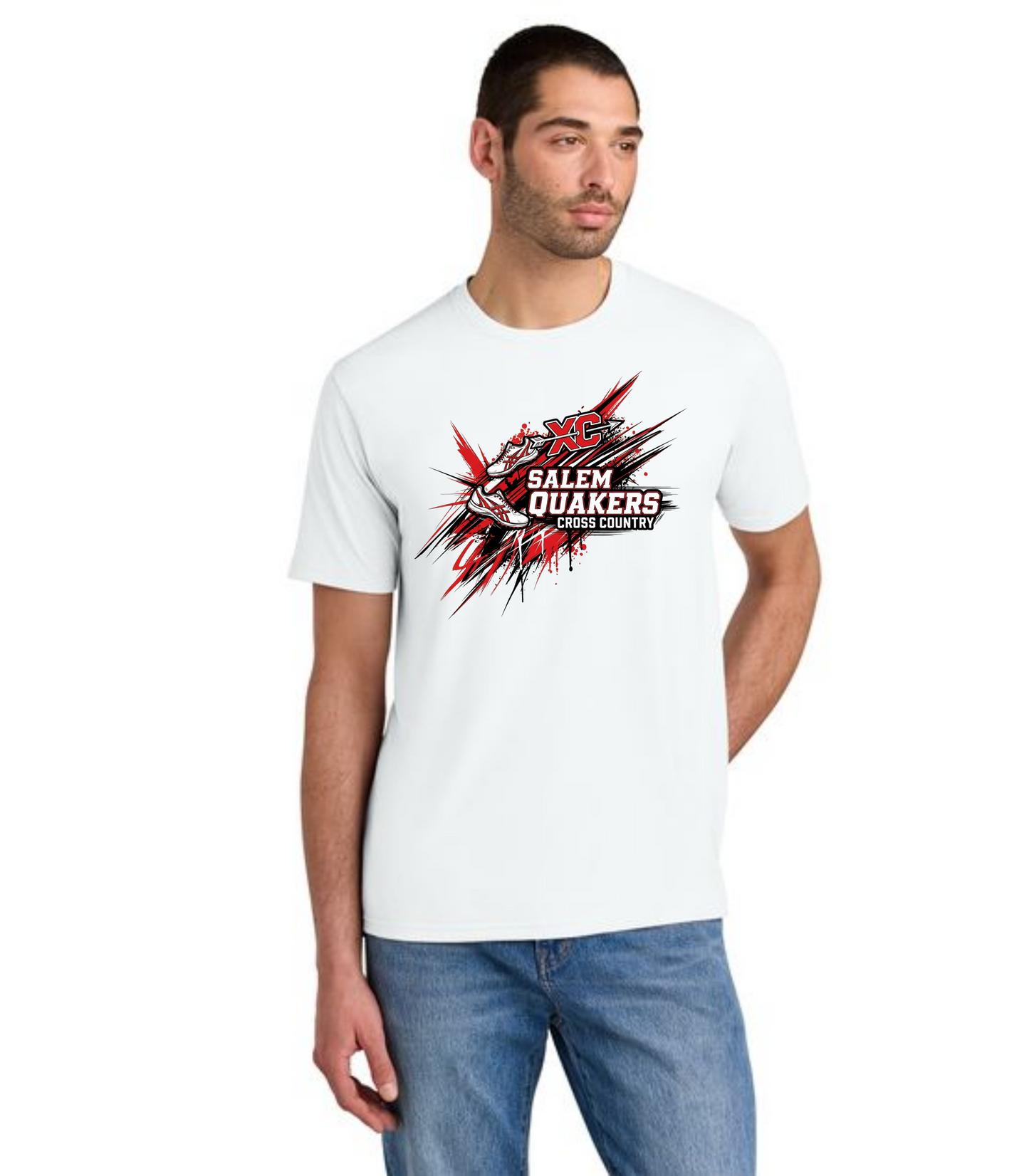 SALEM QUAKERS CROSS COUNTRY Gildan Softstyle® T-Shirt 8
