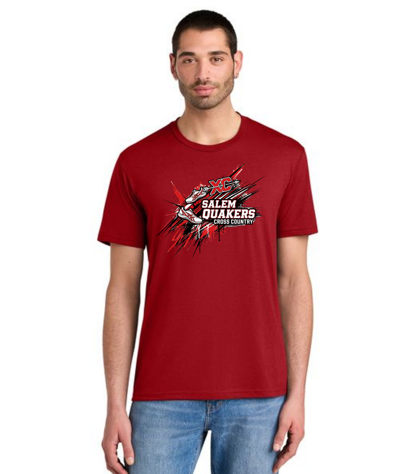 SALEM QUAKERS CROSS COUNTRY Gildan Softstyle® T-Shirt 8