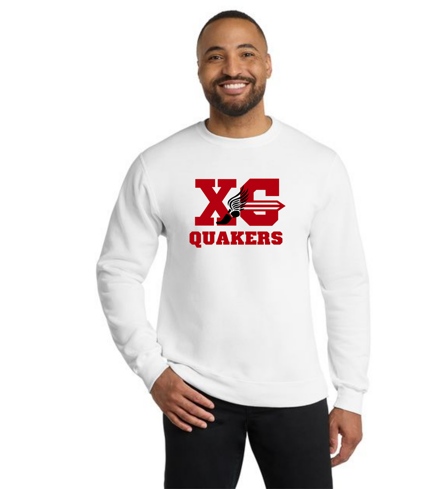 SALEM QUAKERS CROSS COUNTRY PC78 Port & Company® Core Fleece Crewneck Sweatshirt 9