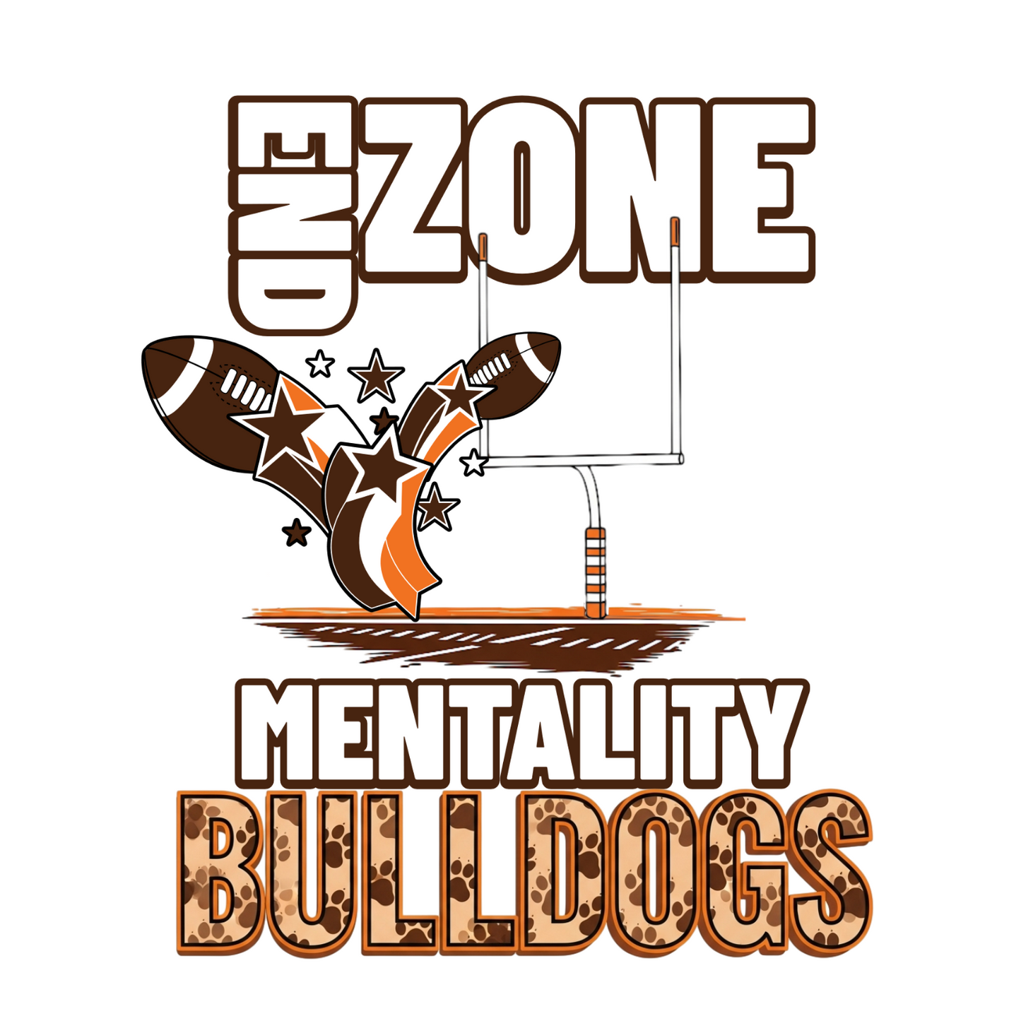 EAST PALESTINE BULLDOGS FOOTBALL DM130 District® Perfect Tri® Tee 4