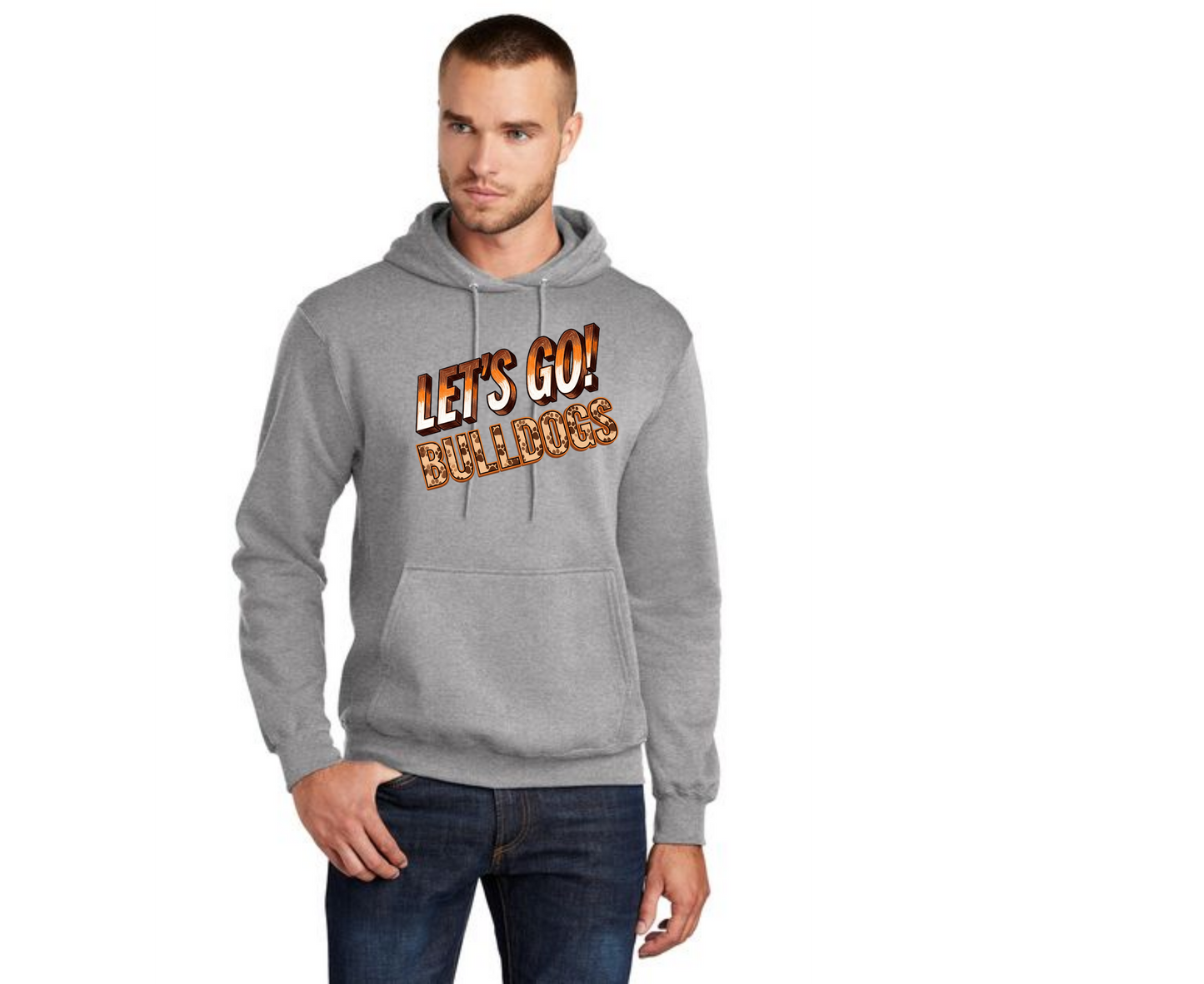 EAST PALESTINE FOOTBALL PC78H Port & Company® Core Fleece Pullover Hooded Sweatshirt 6