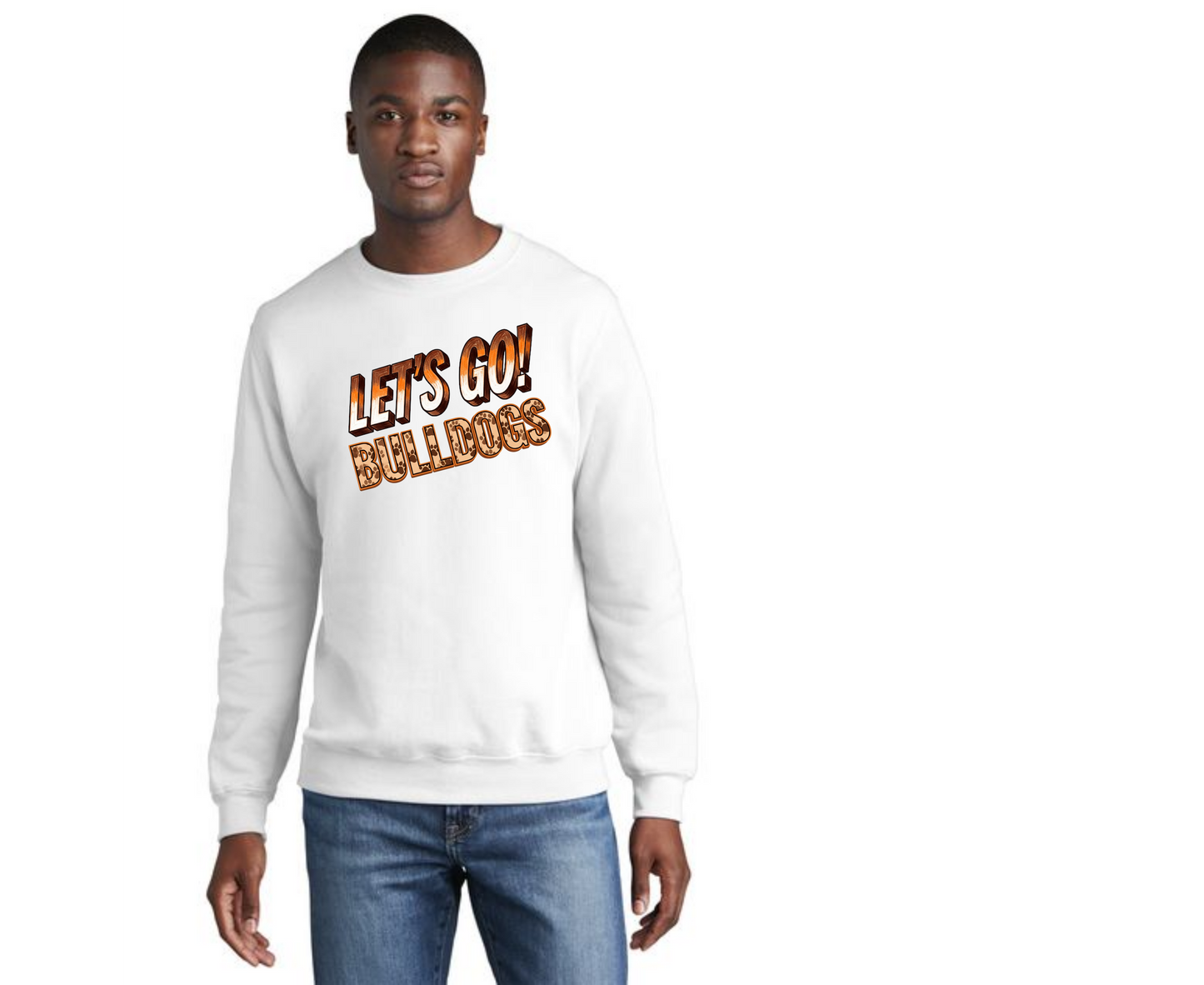 EAST PALESTINE FOOTBALL PC78 Core Fleece Crewneck Sweatshirt 6
