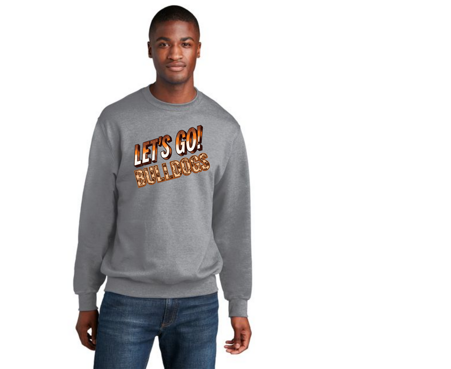 EAST PALESTINE FOOTBALL PC78 Core Fleece Crewneck Sweatshirt 6