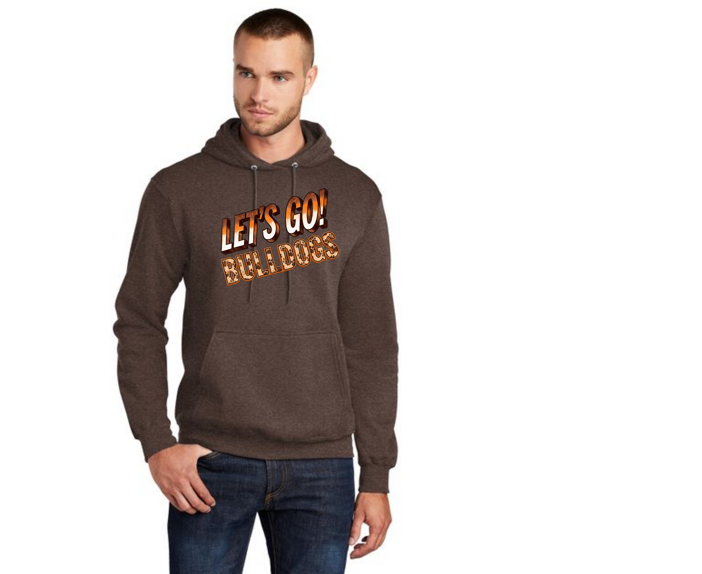 EAST PALESTINE FOOTBALL PC78H Port & Company® Core Fleece Pullover Hooded Sweatshirt 6