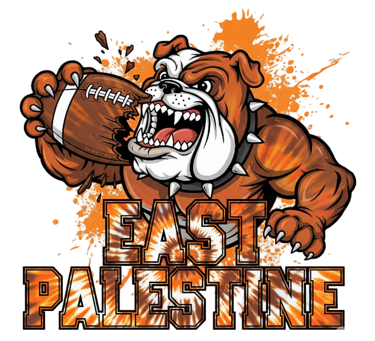 EAST PALESTINE BULLDOGS FOOTBALL DM130 District® Perfect Tri® Tee 18