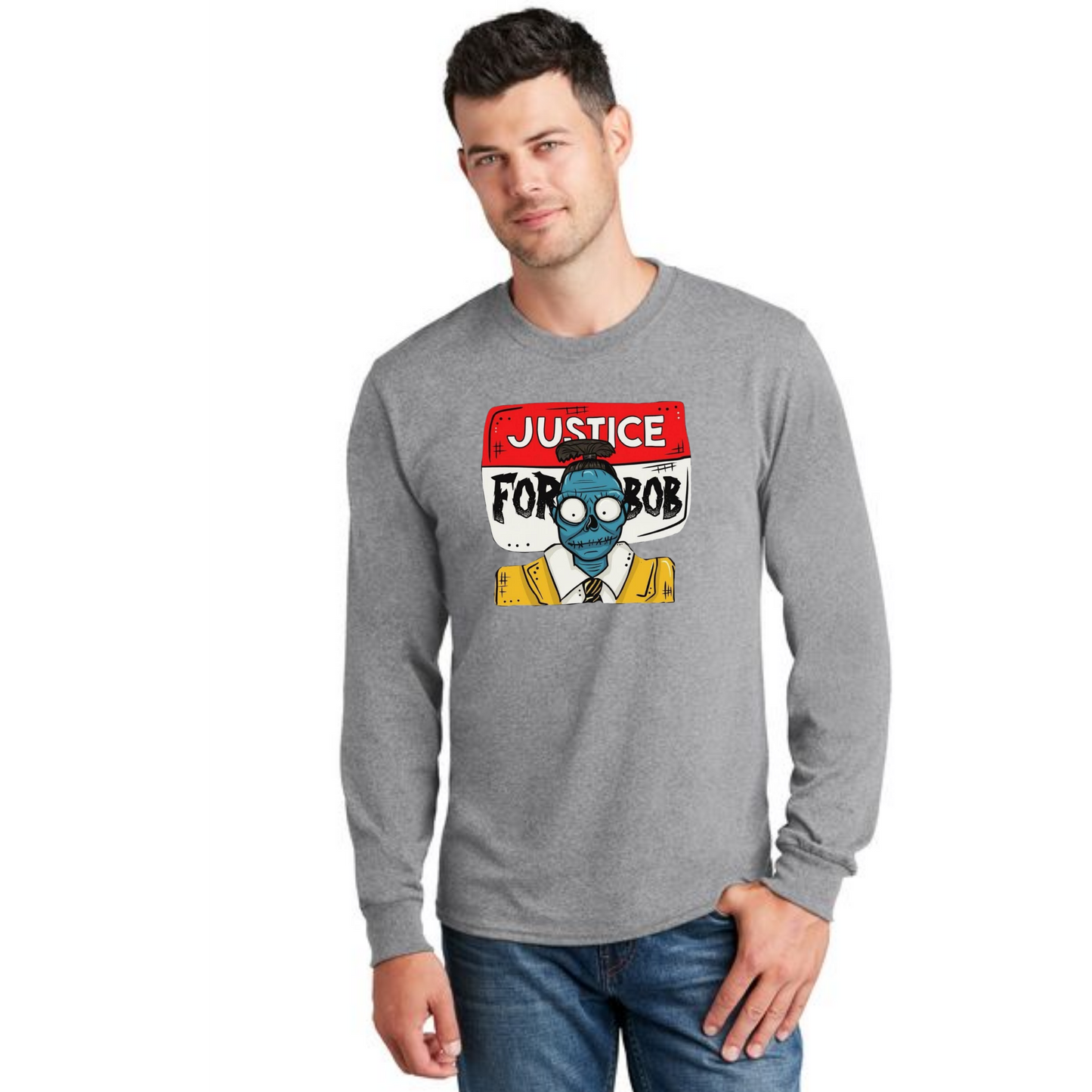 HALLOWEEN PC55LS Port & Company® Long Sleeve Core Cotton Tee HW-35