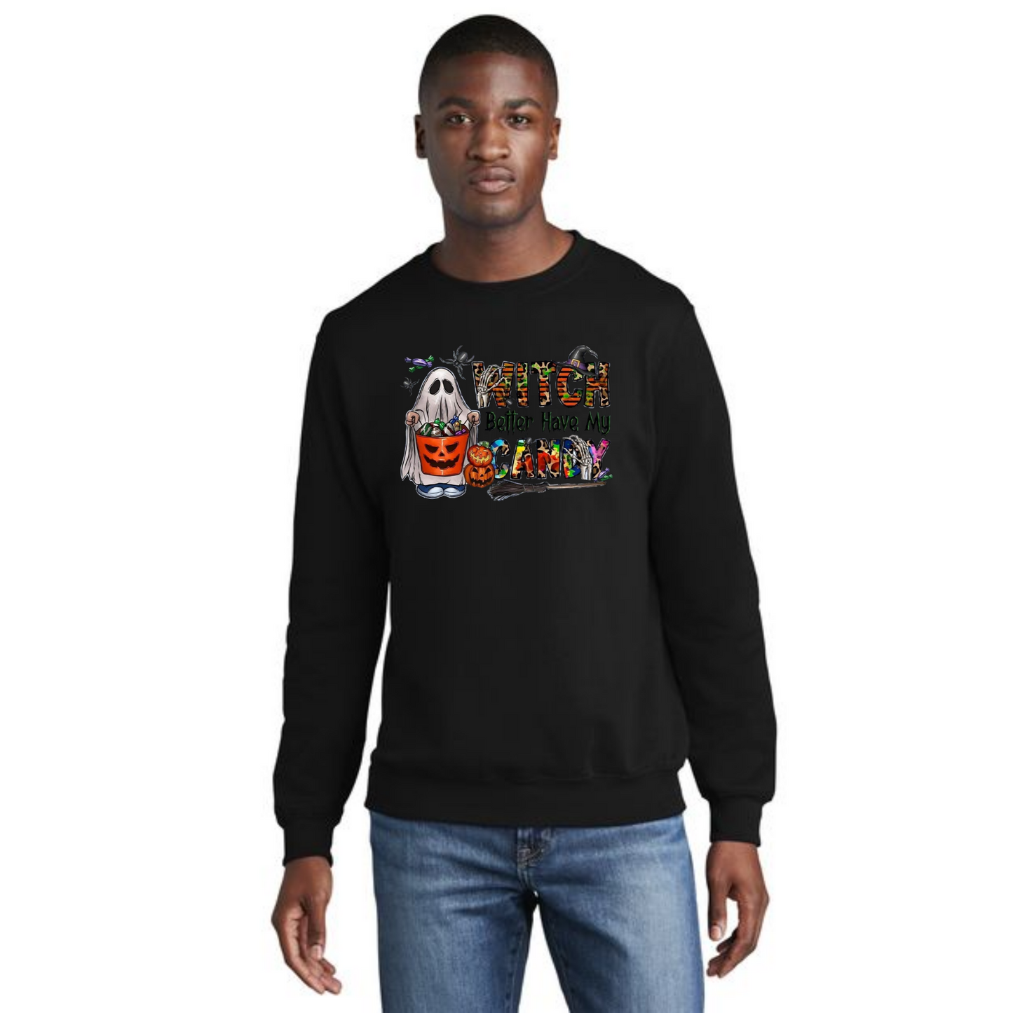 HALLOWEEN Port & Company® Core Fleece Crewneck Sweatshirt HW-36