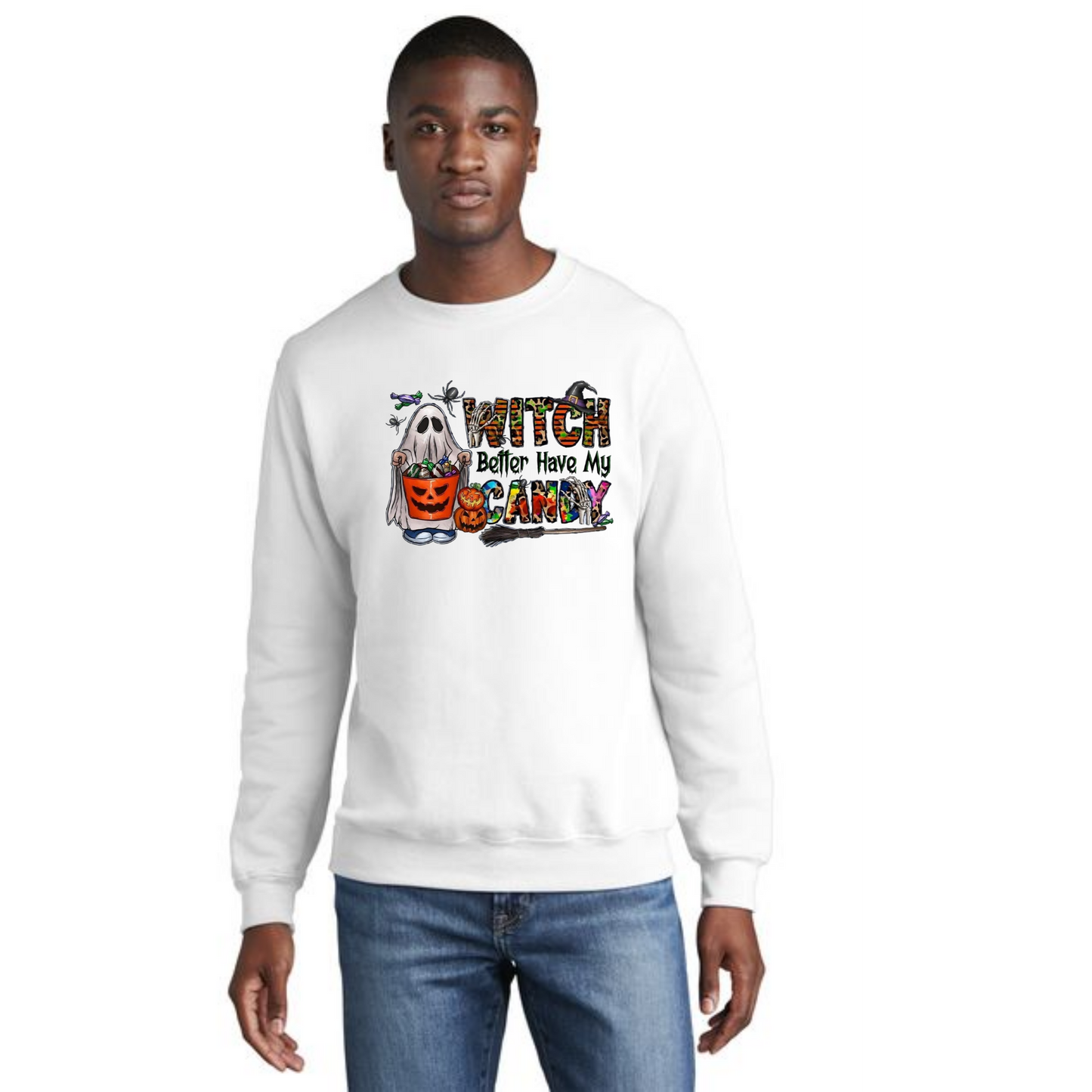 HALLOWEEN Port & Company® Core Fleece Crewneck Sweatshirt HW-36
