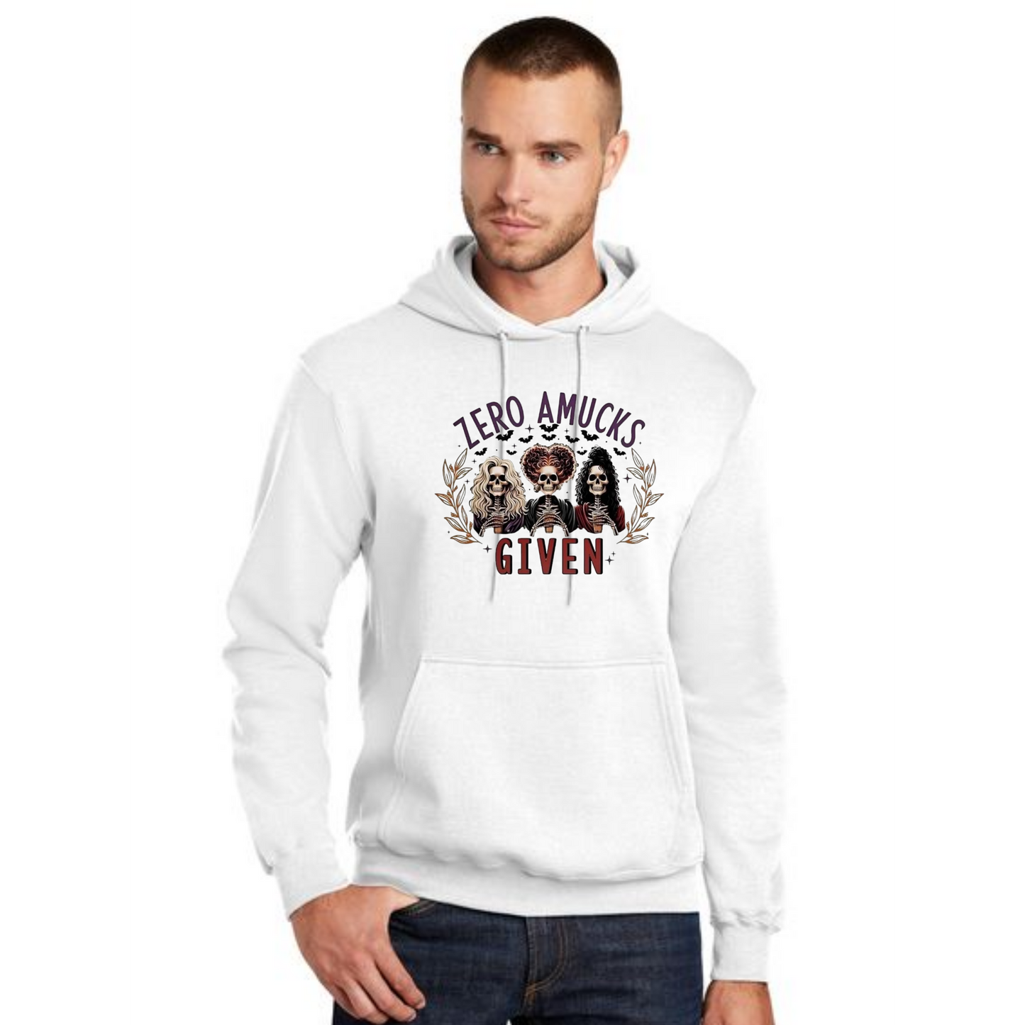 HALLOWEEN PC78H Port & Company® Core Fleece Pullover Hooded Sweatshirt HW-37