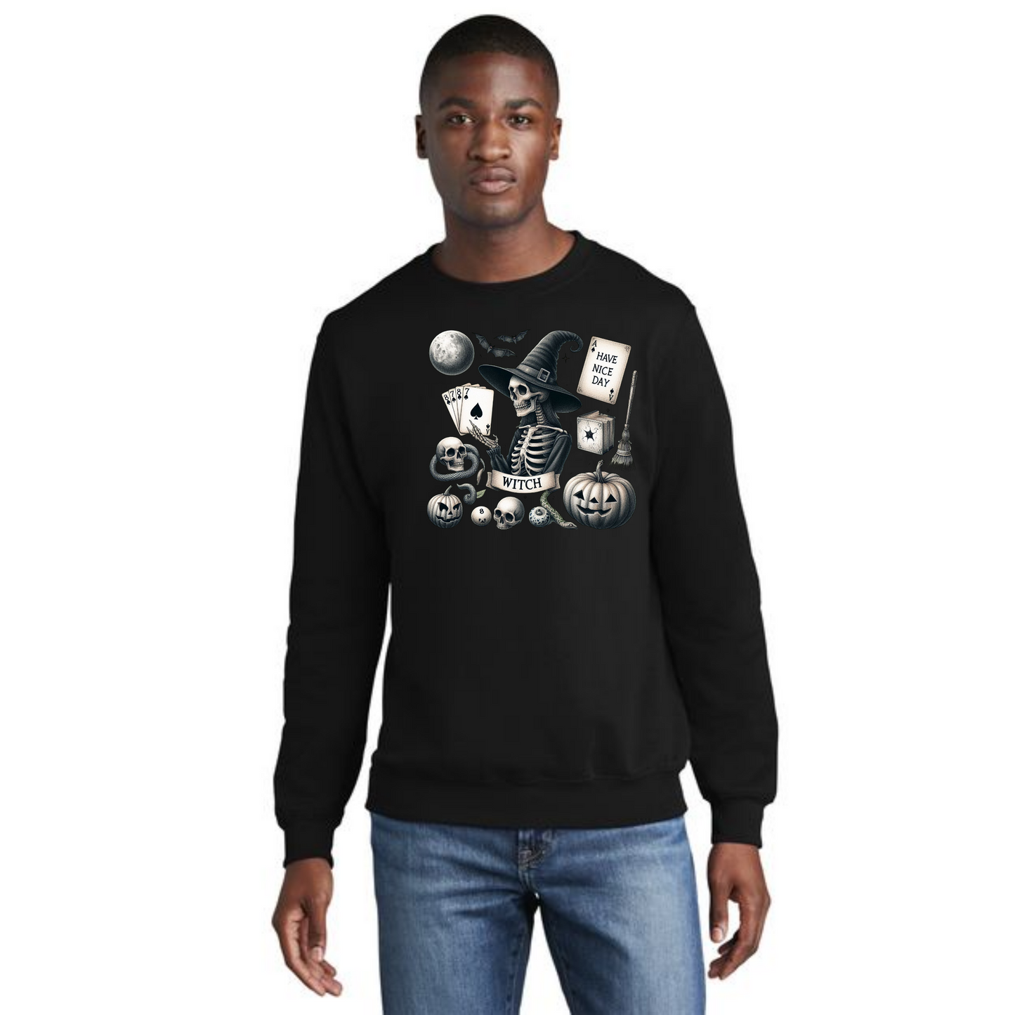 HALLOWEEN Port & Company® Core Fleece Crewneck Sweatshirt HW-28