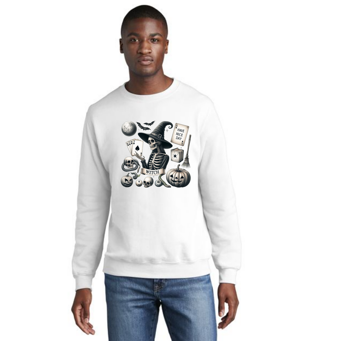 HALLOWEEN Port & Company® Core Fleece Crewneck Sweatshirt HW-28