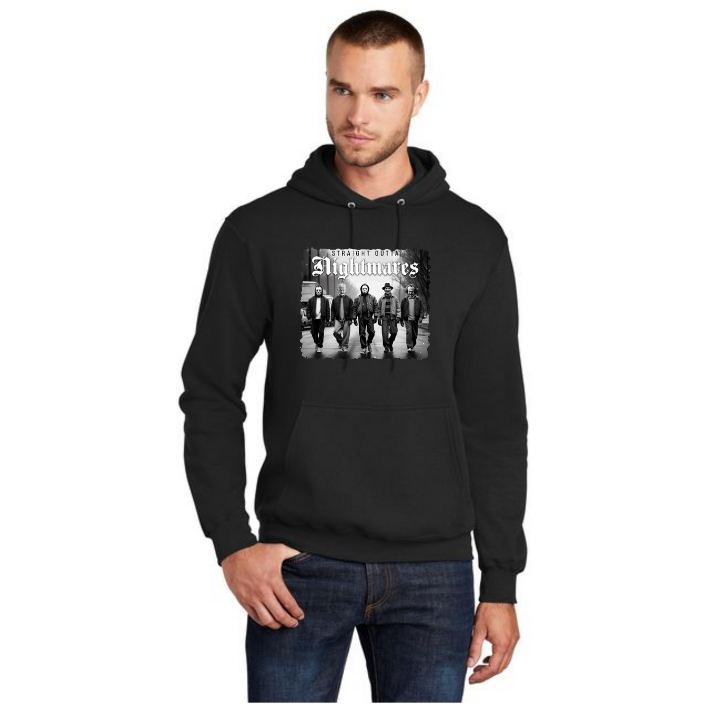 HALLOWEEN PC78H Port & Company® Core Fleece Pullover Hooded Sweatshirt HW-32