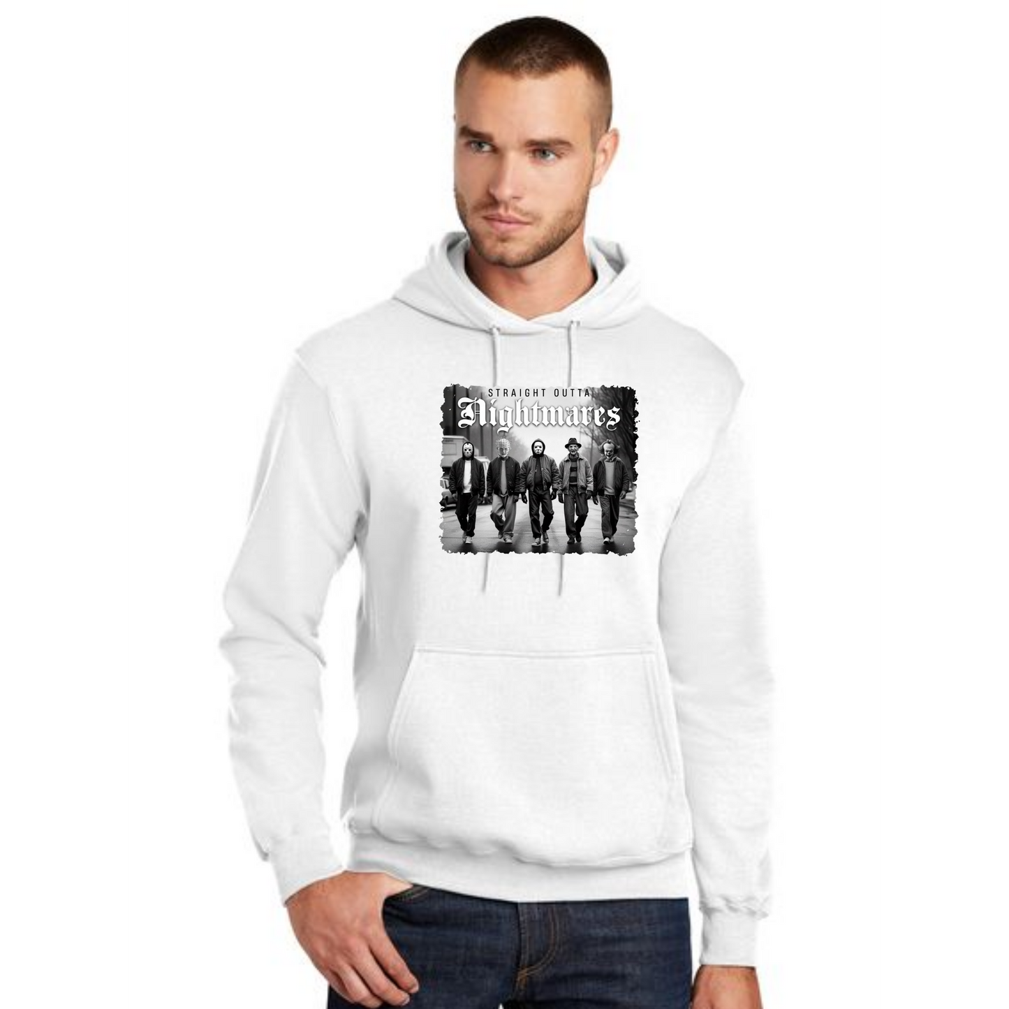 HALLOWEEN PC78H Port & Company® Core Fleece Pullover Hooded Sweatshirt HW-32