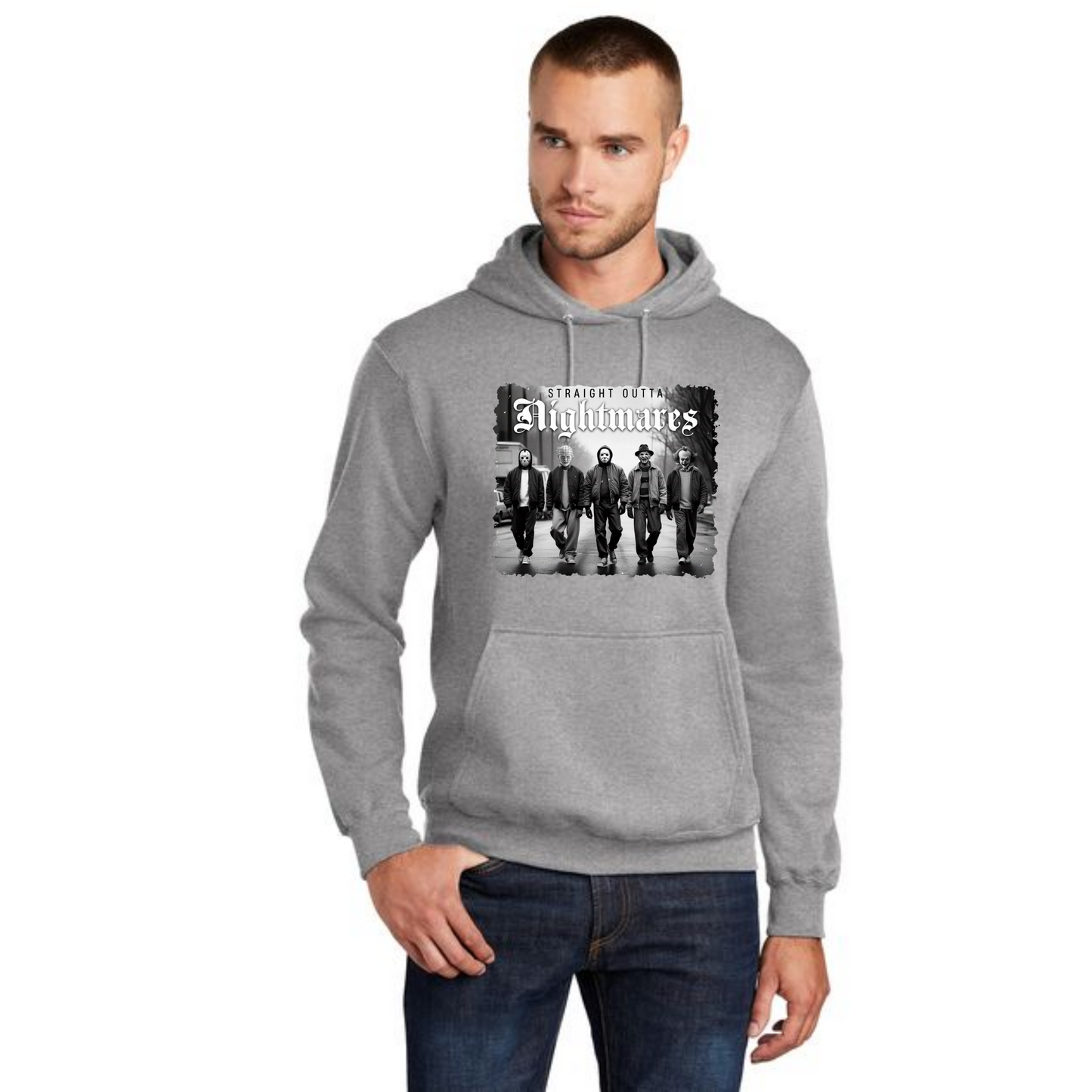 HALLOWEEN PC78H Port & Company® Core Fleece Pullover Hooded Sweatshirt HW-32