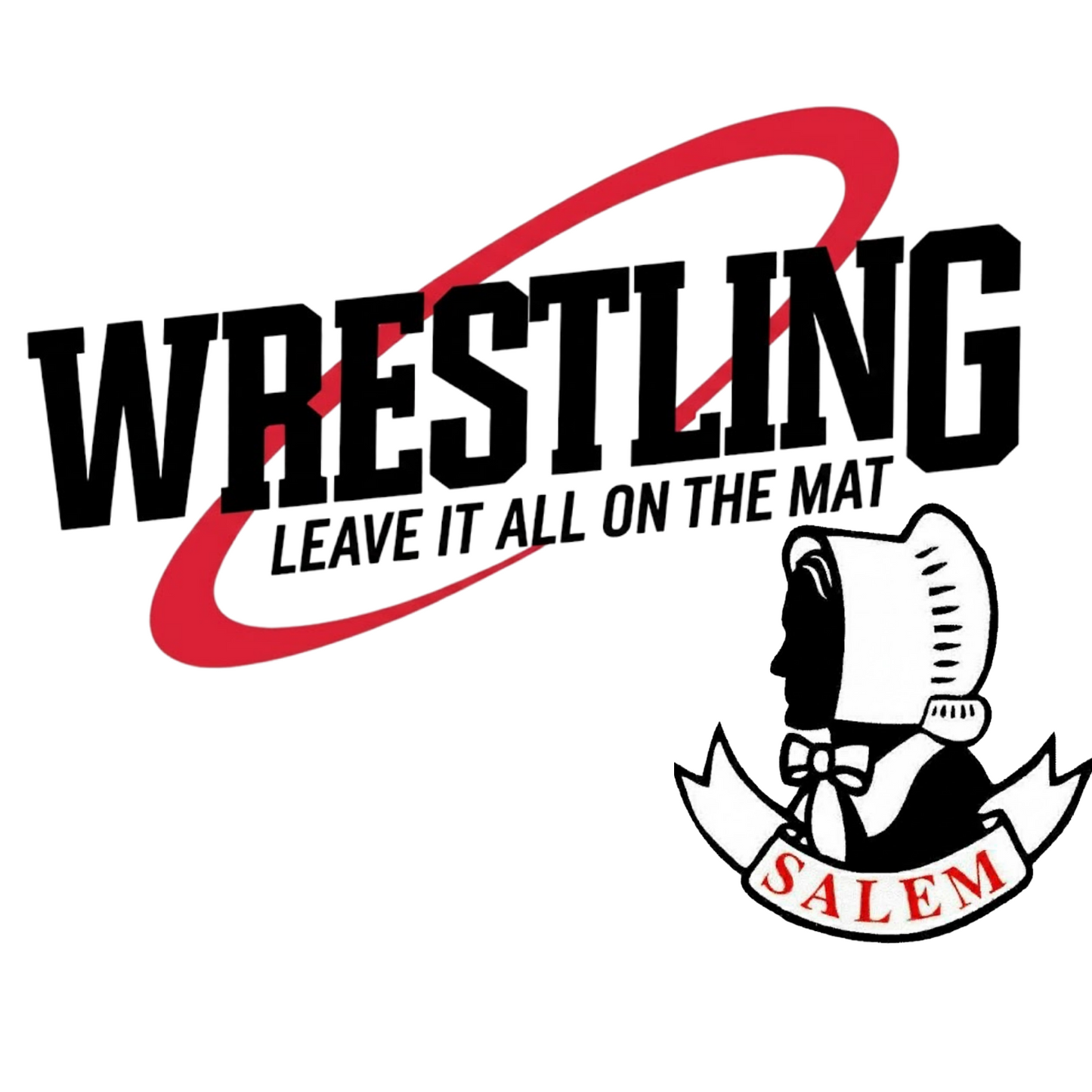 Salem Quakers Wrestling DM130 District ® Perfect Tri ® Tee 26