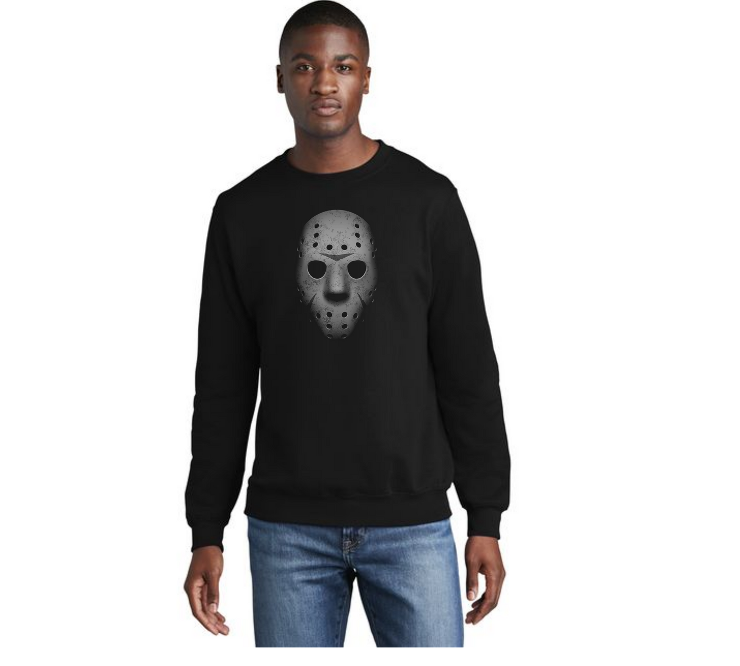 HALLOWEEN JASON Port & Company® Core Fleece Crewneck Sweatshirt HW-13