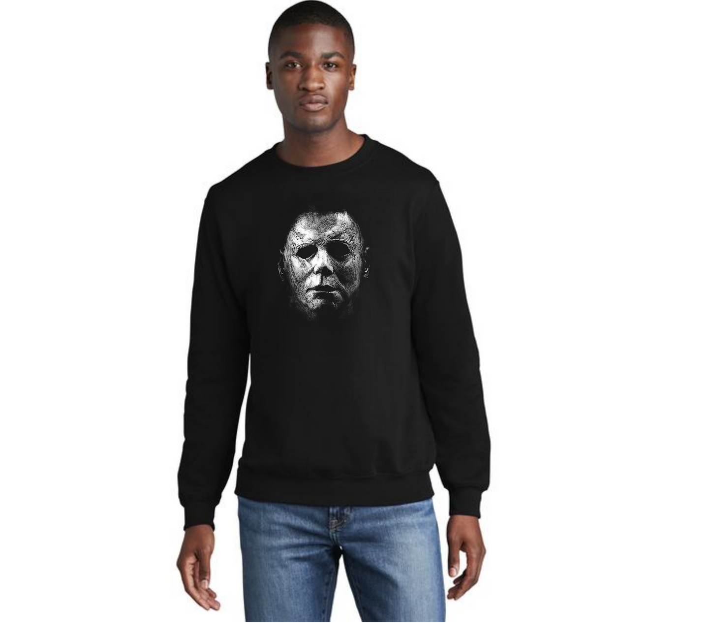 HALLOWEEN JASON Port & Company® Core Fleece Crewneck Sweatshirt HW-14