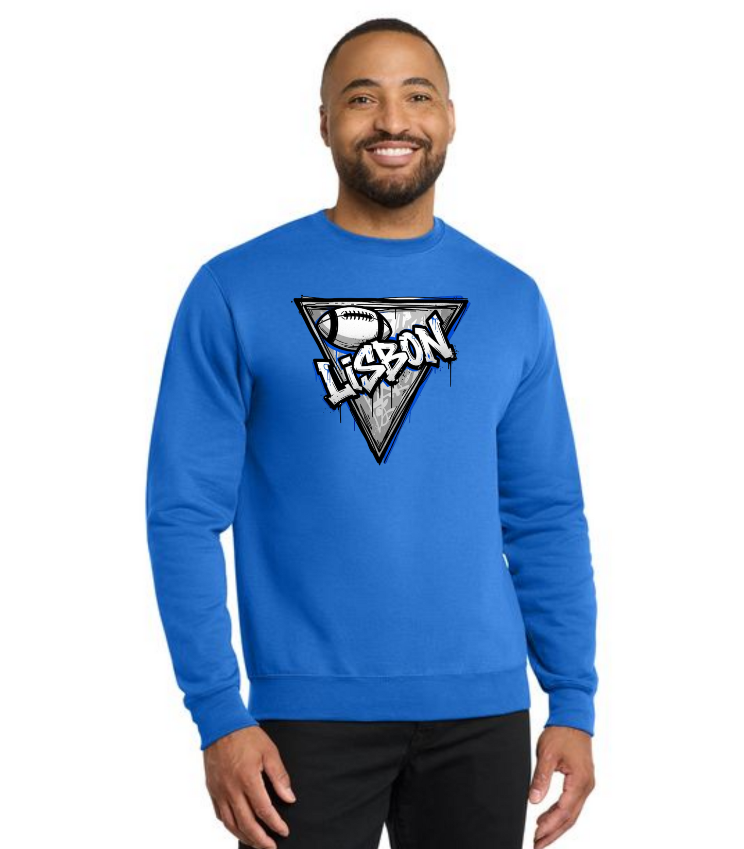 LISBON FOOTBALL PC78 Core Fleece Crewneck Sweatshirt 11