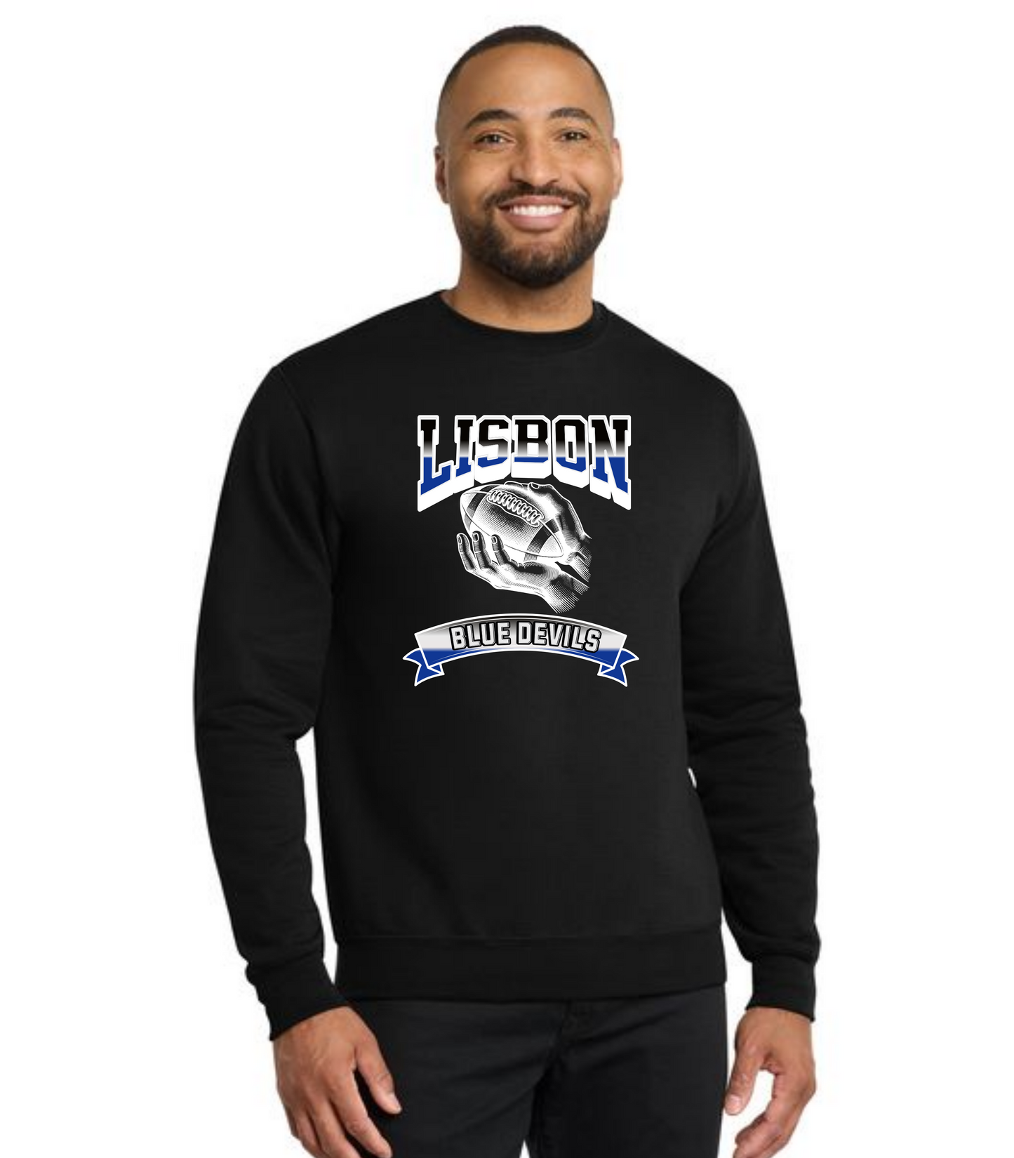 LISBON FOOTBALL PC78 Core Fleece Crewneck Sweatshirt 8