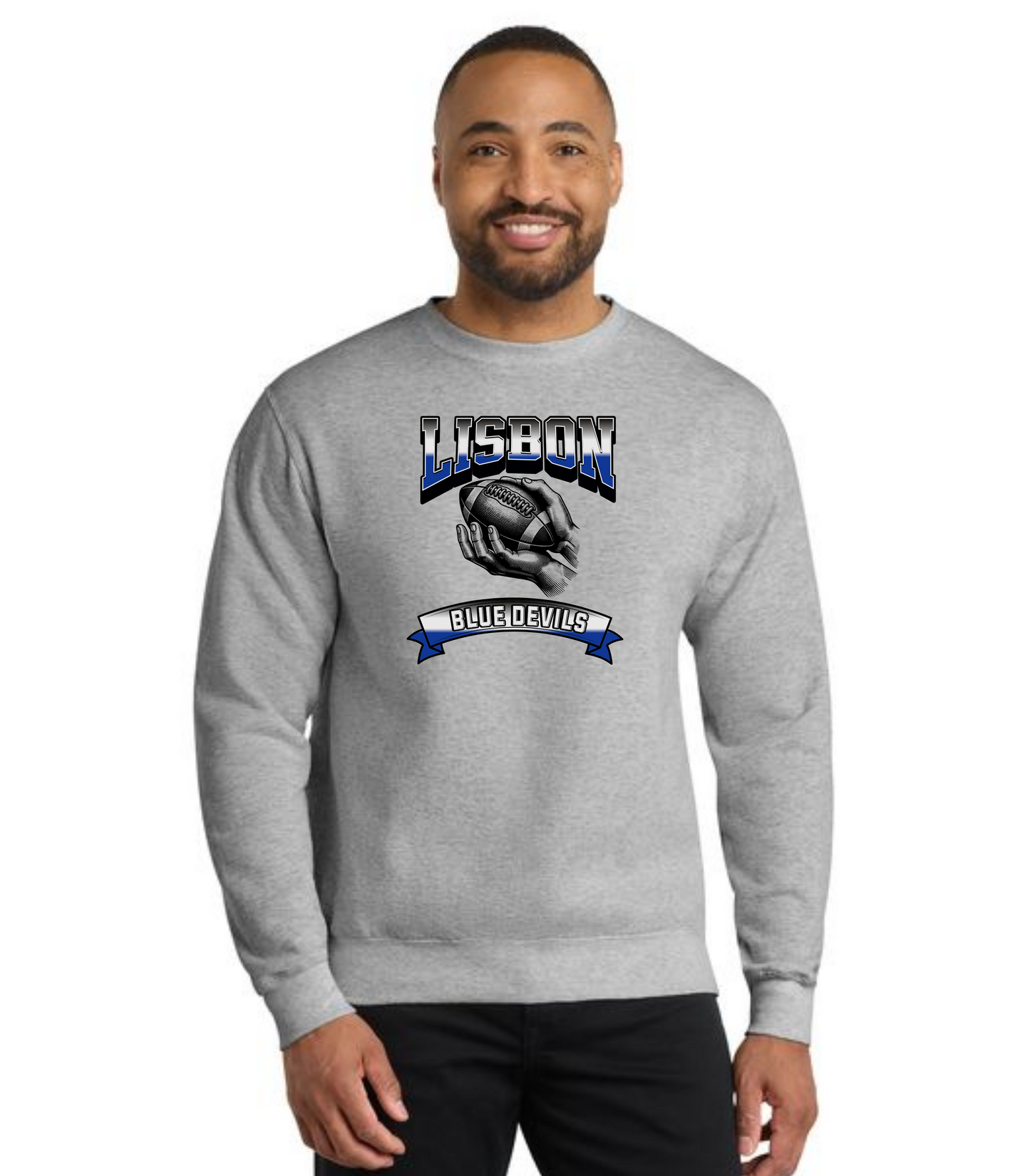 LISBON FOOTBALL PC78 Core Fleece Crewneck Sweatshirt 8