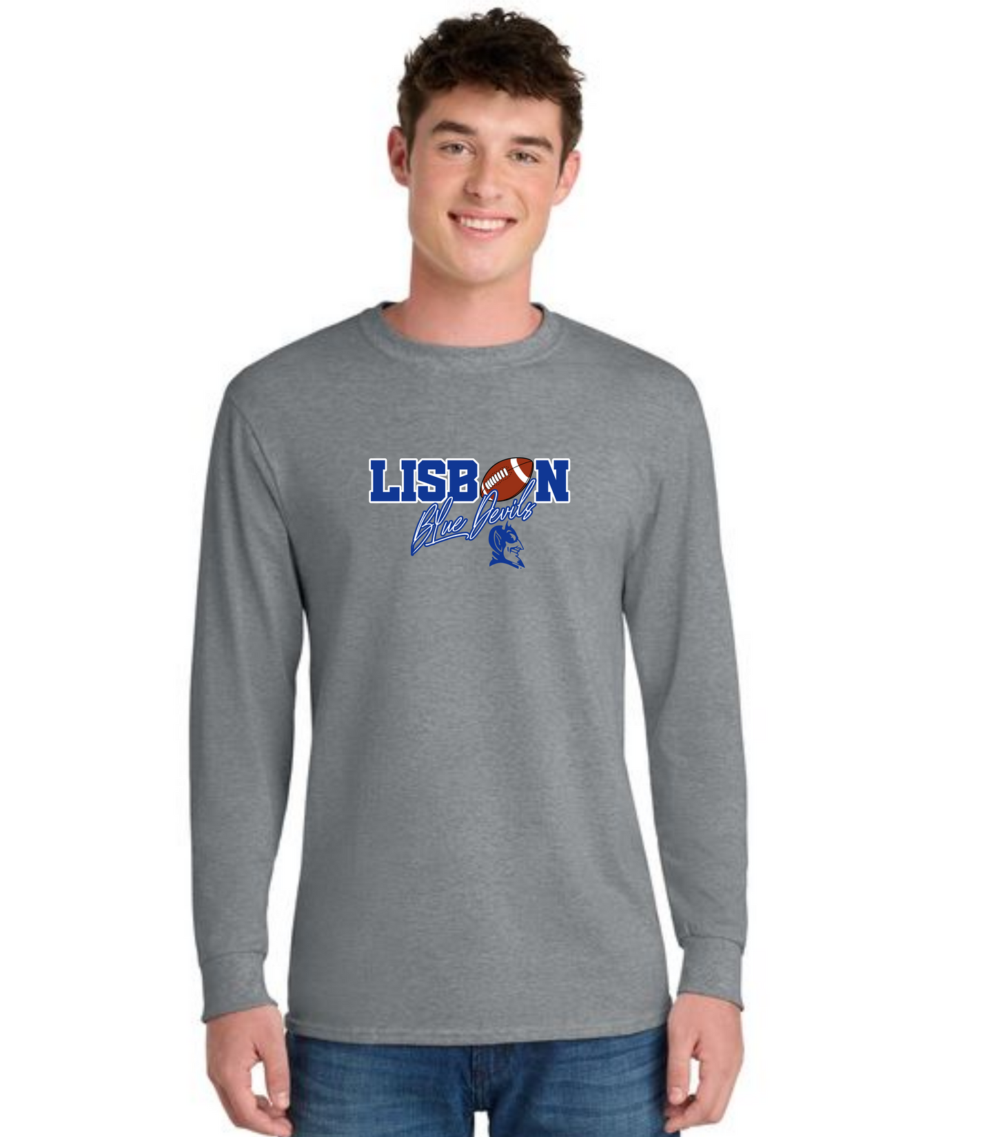 LISBON FOOTBALL PC54LS Long Sleeve Core Cotton 10