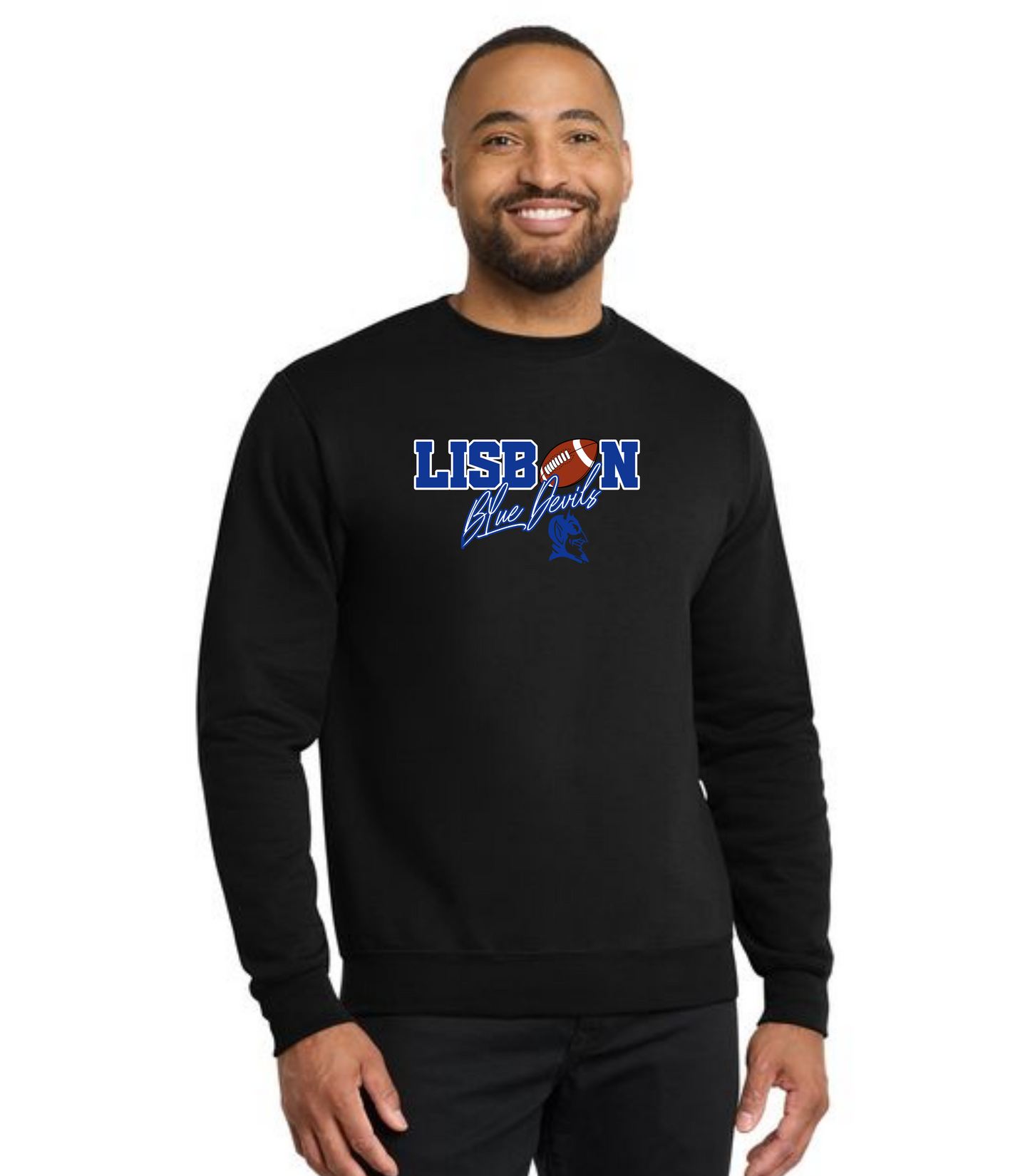 LISBON FOOTBALL PC78 Core Fleece Crewneck Sweatshirt 10