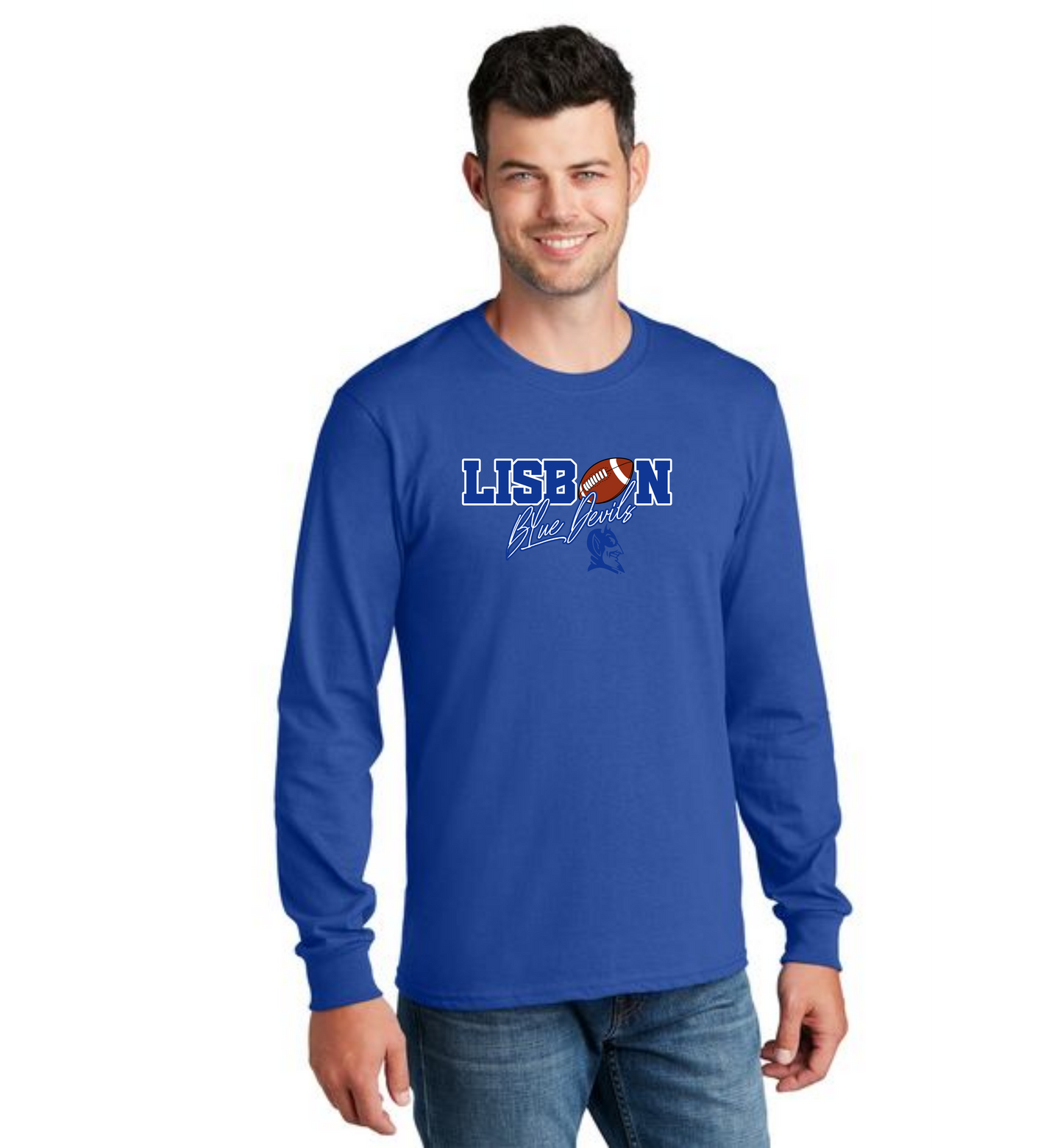LISBON FOOTBALL PC54LS Long Sleeve Core Cotton 10