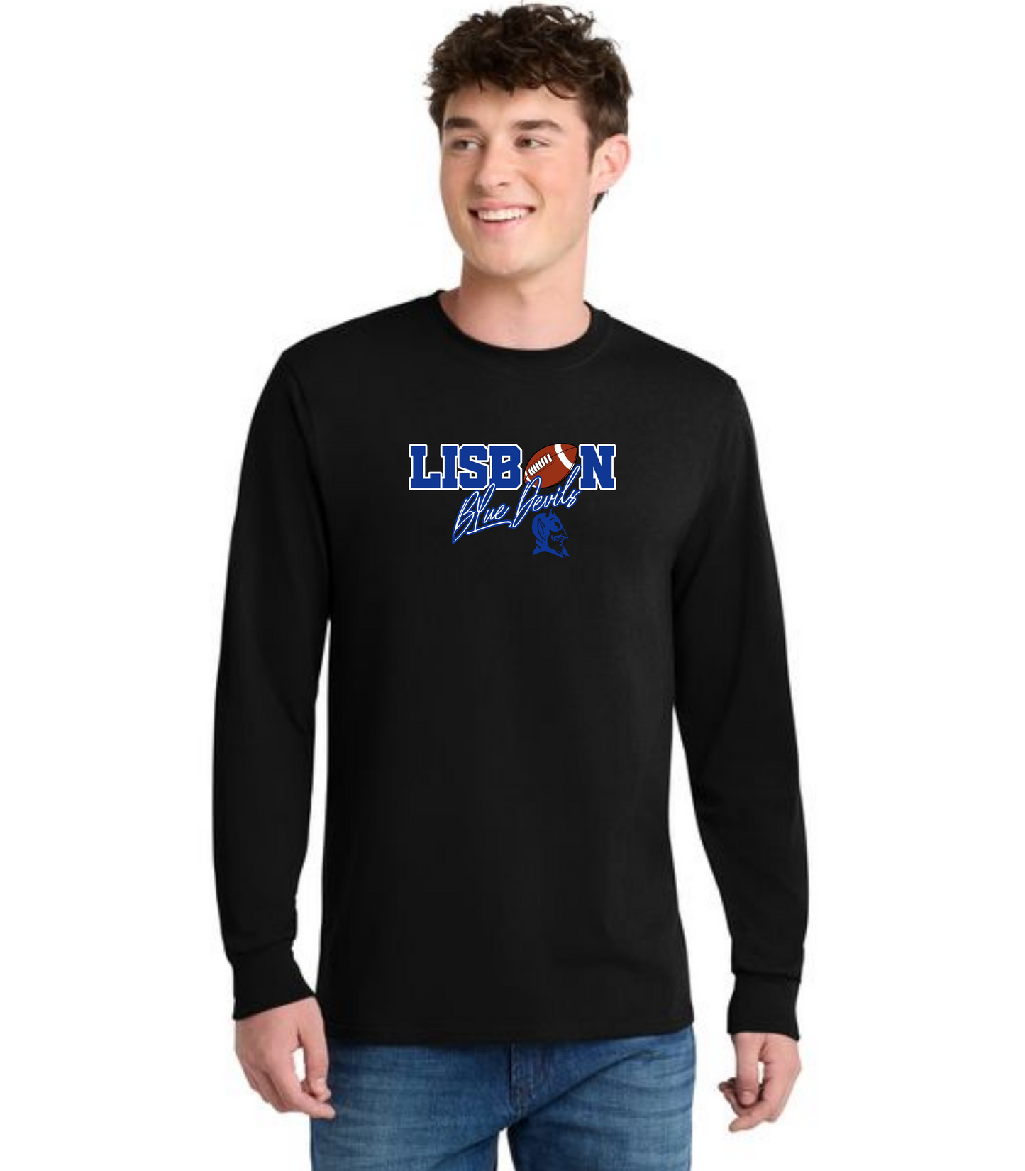 LISBON FOOTBALL PC54LS Long Sleeve Core Cotton 10