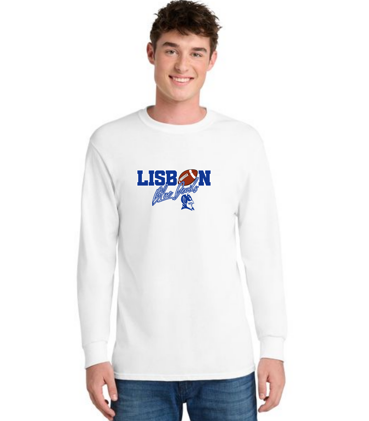 LISBON FOOTBALL PC54LS Long Sleeve Core Cotton 10