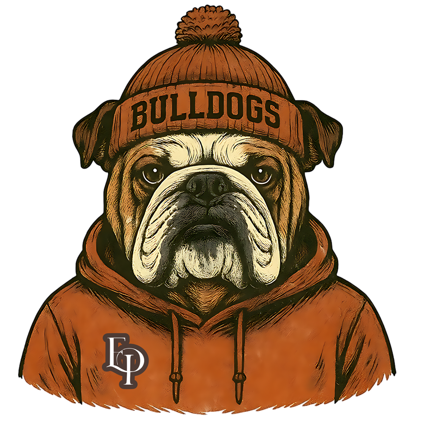EAST PALESTINE BULLDOGS FOOTBALL DM130 District® Perfect Tri® Tee 8