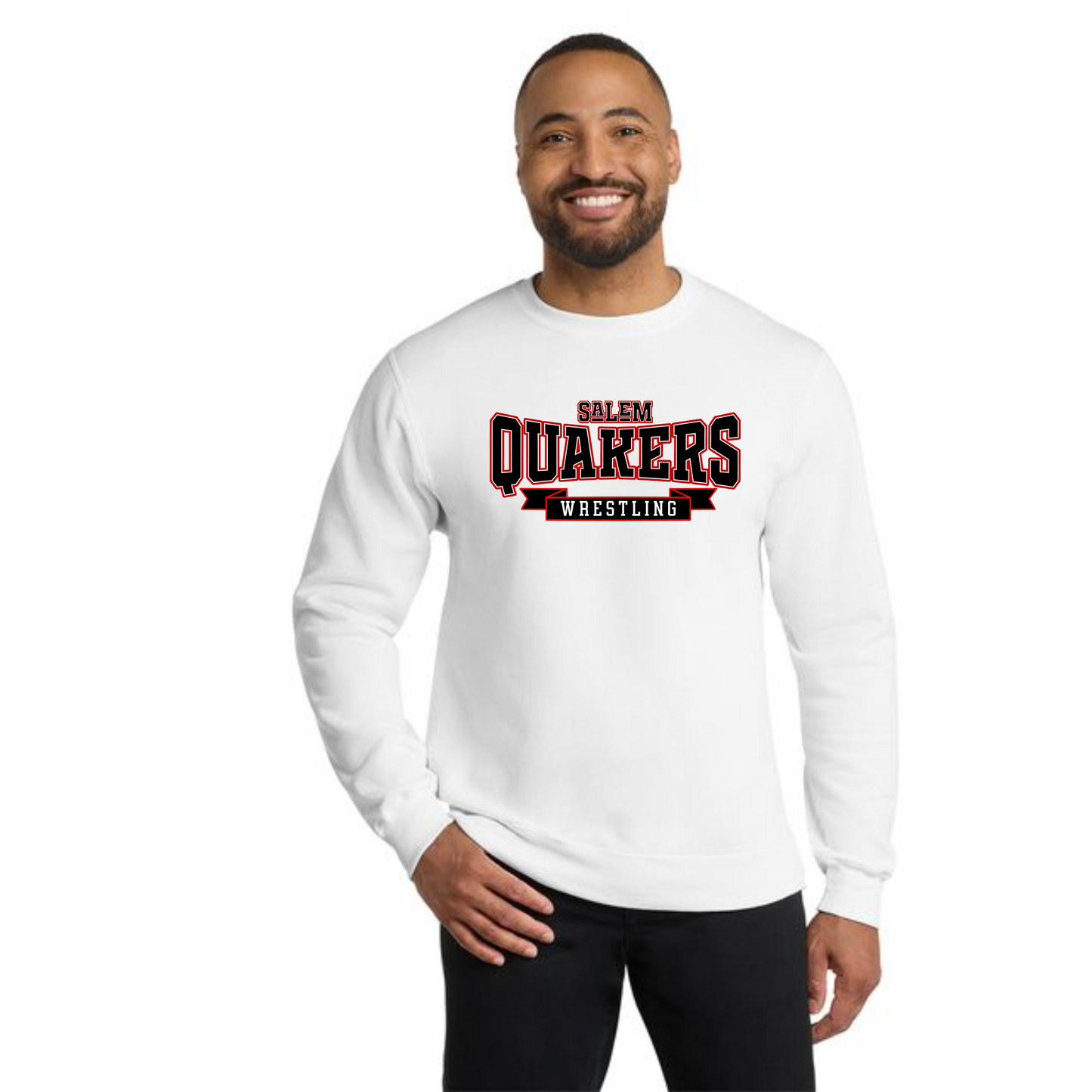 SALEM QUAKERS WRESTLING PC78 Port & Company® Core Fleece Crewneck Sweatshirt 2