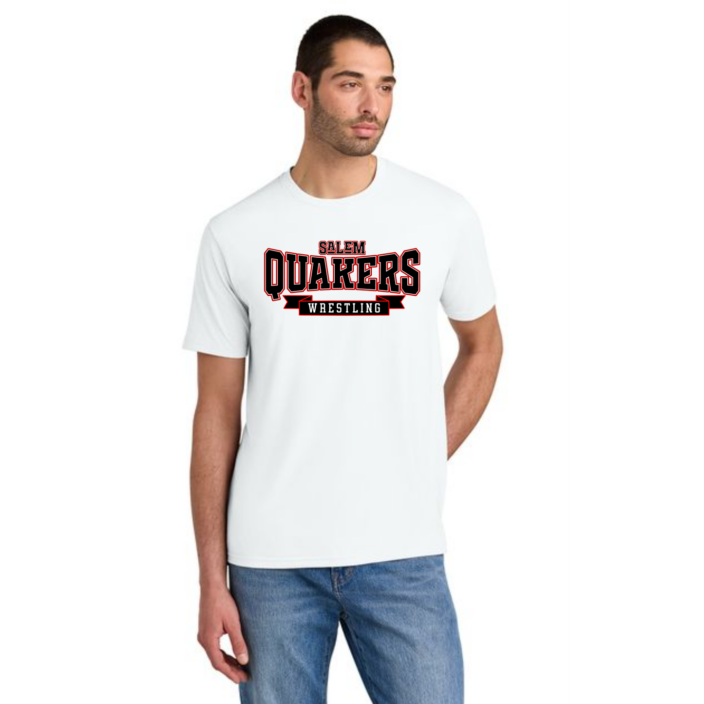 Salem Quakers Wrestling DM130 District ® Perfect Tri ® Tee 2
