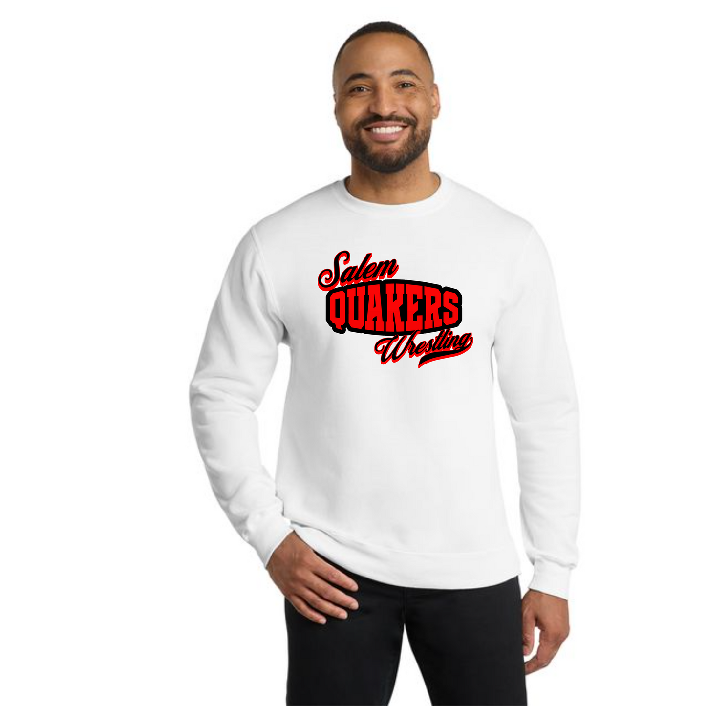 SALEM QUAKERS WRESTLING PC78 Port & Company® Core Fleece Crewneck Sweatshirt 3