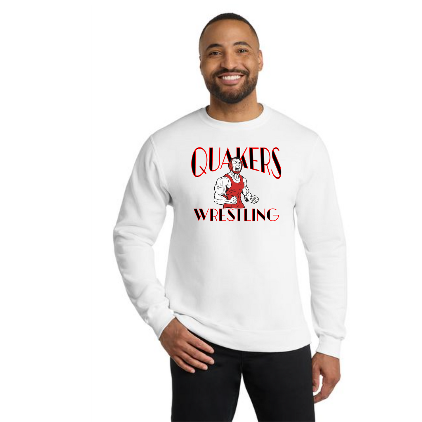 SALEM QUAKERS WRESTLING PC78 Port & Company® Core Fleece Crewneck Sweatshirt 4